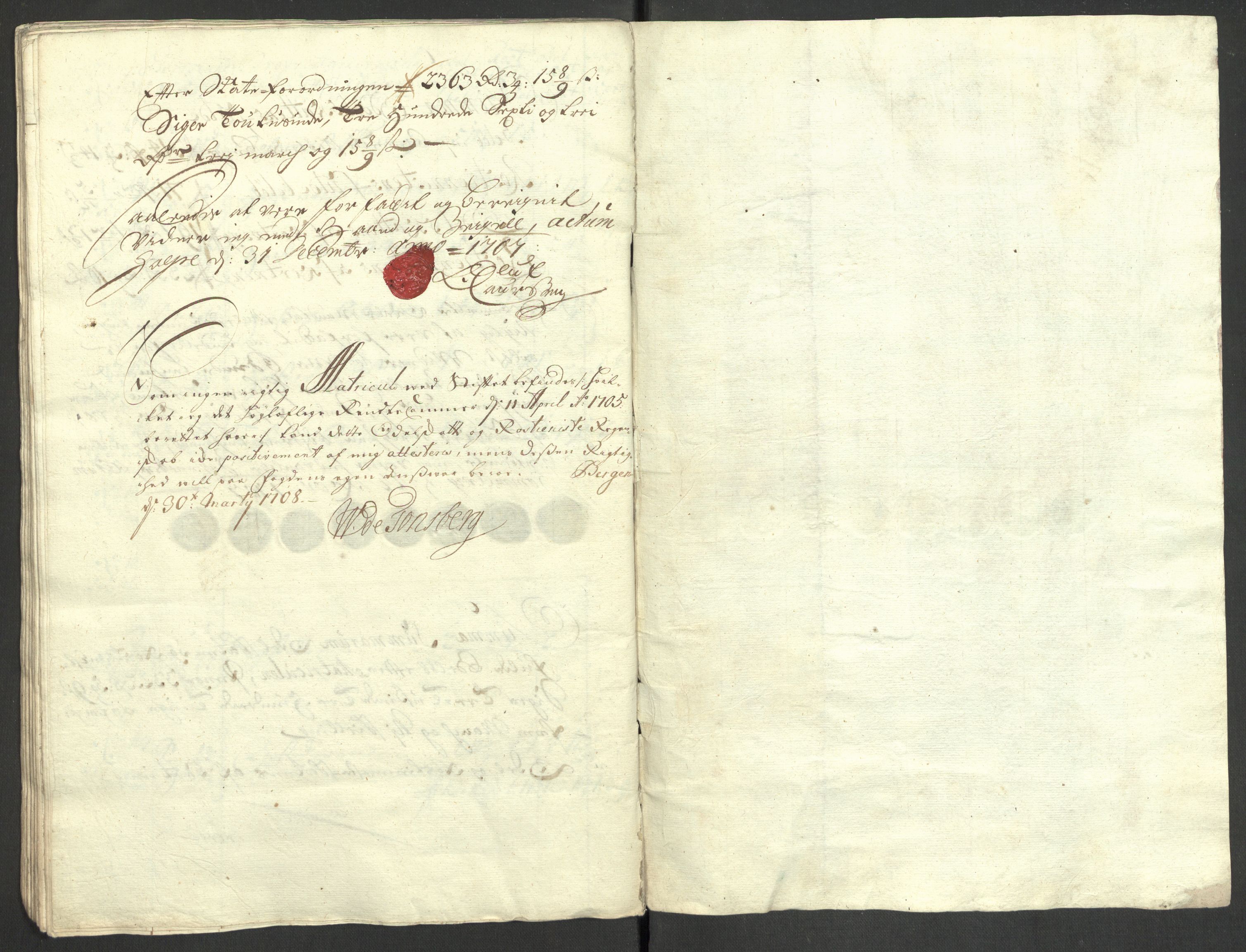 Rentekammeret inntil 1814, Reviderte regnskaper, Fogderegnskap, AV/RA-EA-4092/R48/L2984: Fogderegnskap Sunnhordland og Hardanger, 1706-1707, p. 375