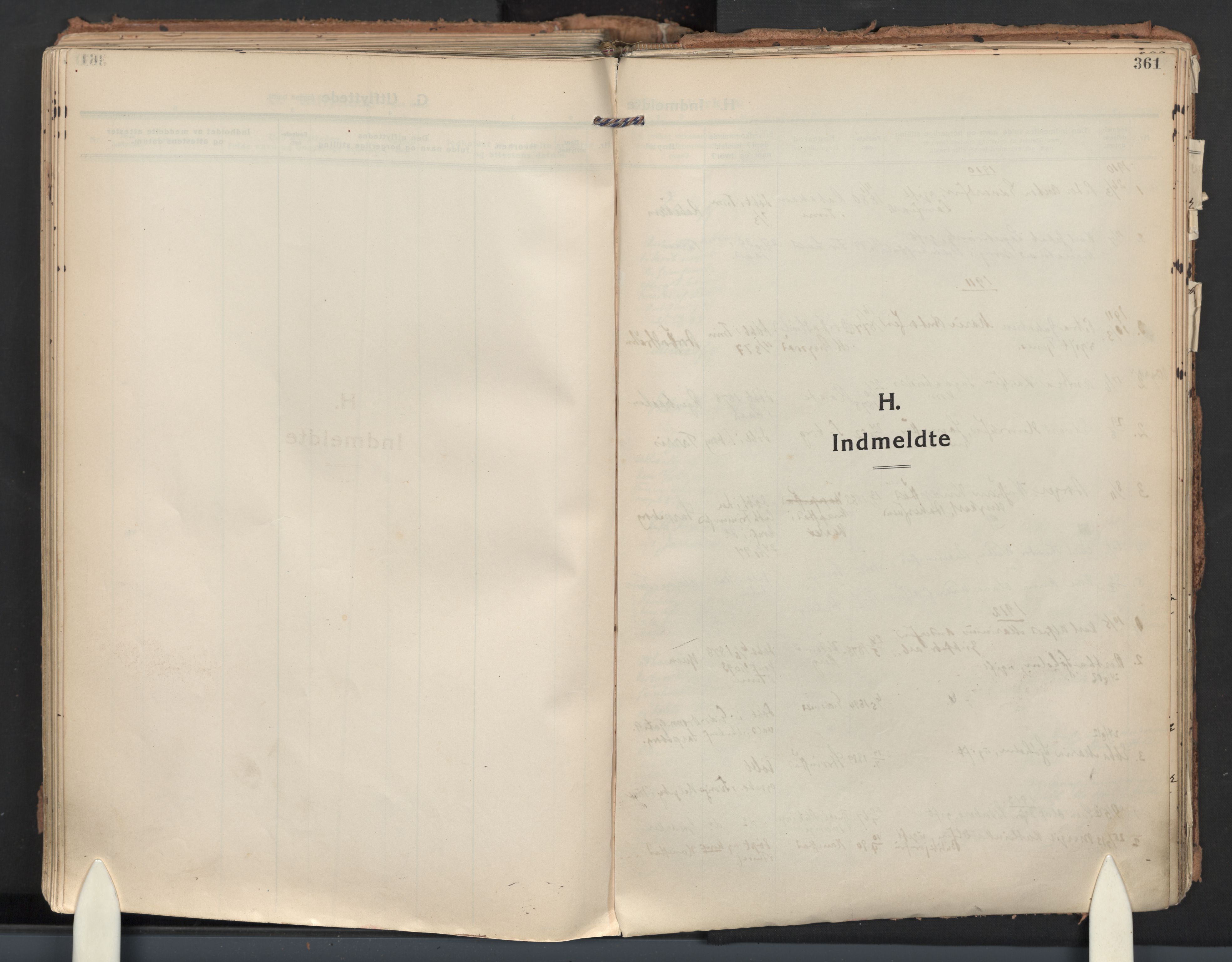 Tune prestekontor Kirkebøker, AV/SAO-A-2007/F/Fa/L0021: Parish register (official) no. 21, 1910-1916, p. 361