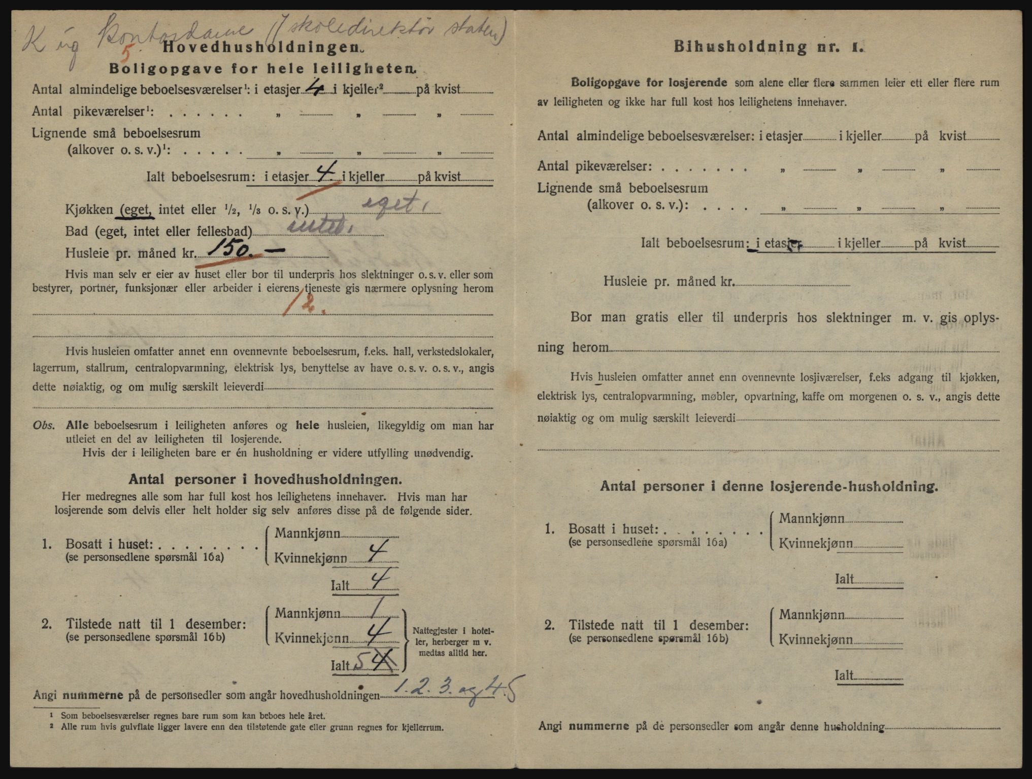 SATØ, 1920 census for Hammerfest, 1920, p. 1439
