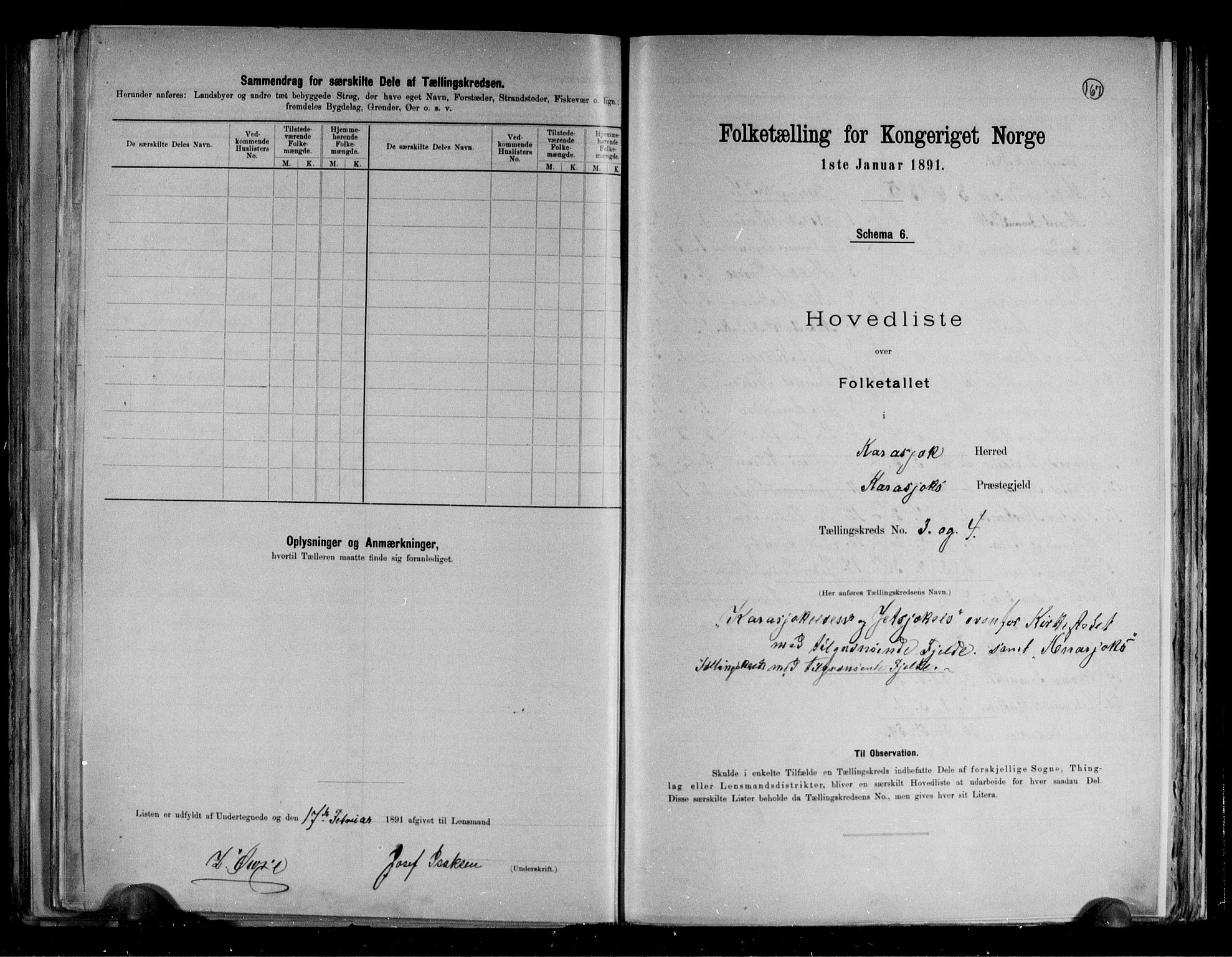 RA, 1891 census for 2021 Karasjok, 1891, p. 10