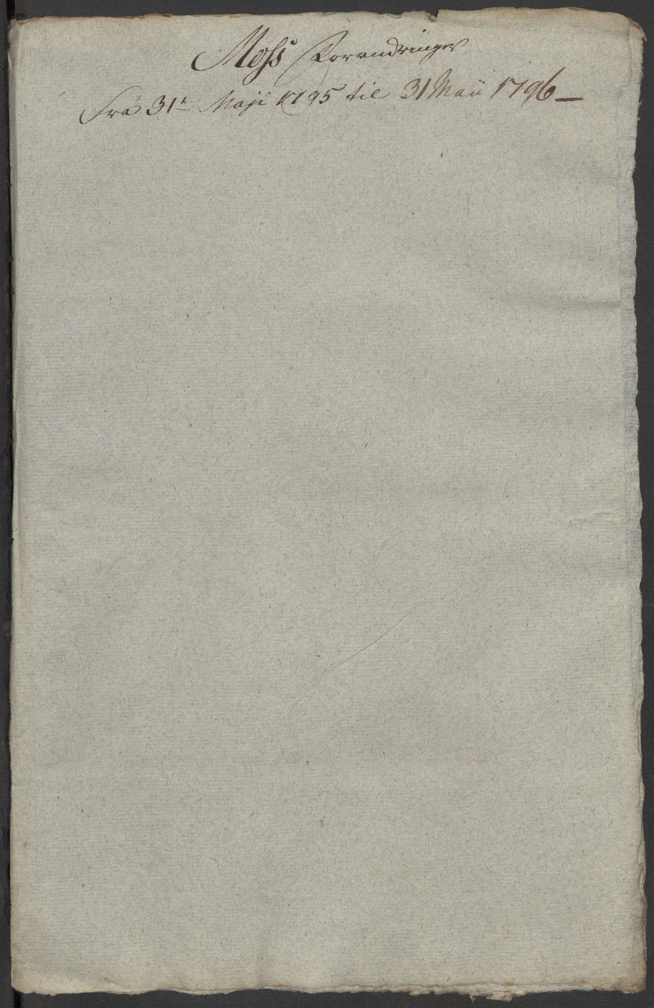 Kommersekollegiet, Brannforsikringskontoret 1767-1814, RA/EA-5458/F/Fa/L0040/0006: Moss / Dokumenter, 1767-1807, p. 117