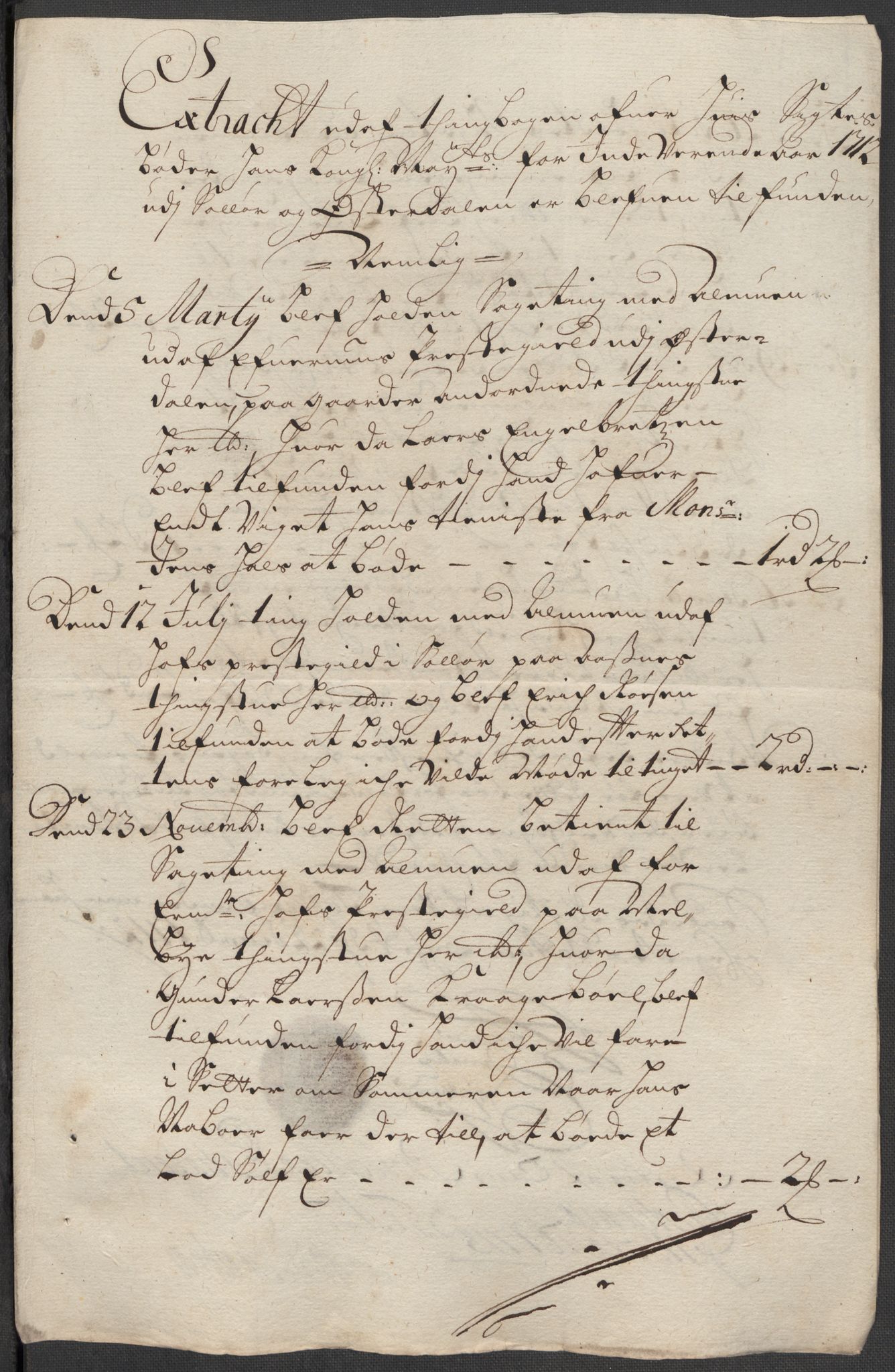 Rentekammeret inntil 1814, Reviderte regnskaper, Fogderegnskap, AV/RA-EA-4092/R13/L0849: Fogderegnskap Solør, Odal og Østerdal, 1712, p. 280