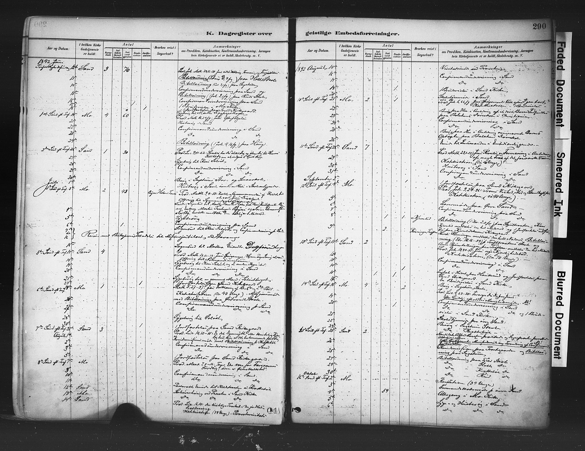 Nord-Odal prestekontor, AV/SAH-PREST-032/H/Ha/Haa/L0006: Parish register (official) no. 6, 1886-1901, p. 290