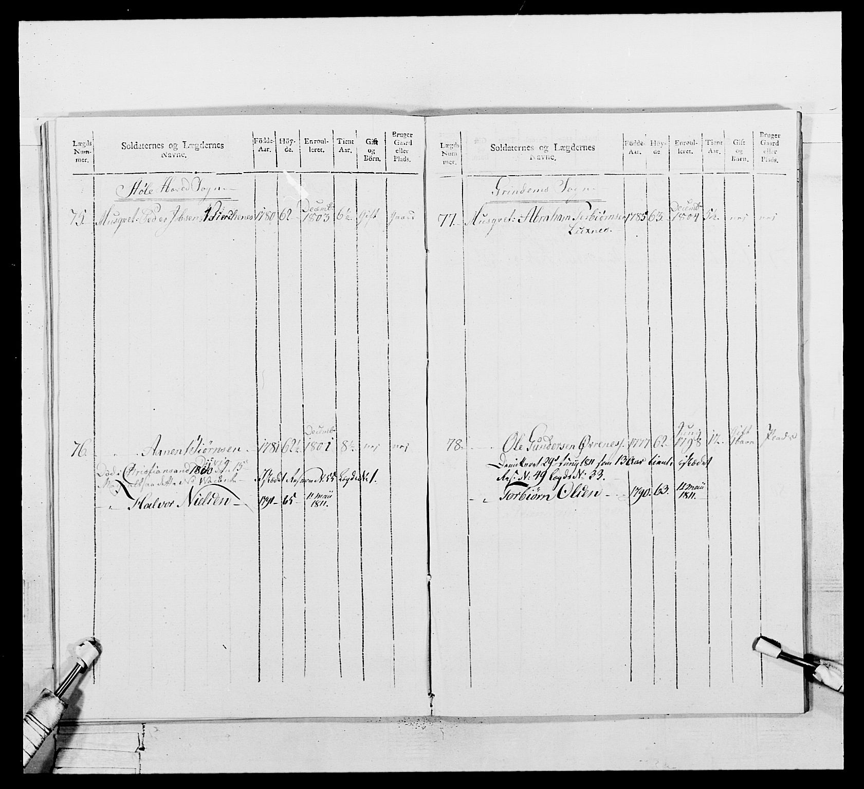 Generalitets- og kommissariatskollegiet, Det kongelige norske kommissariatskollegium, AV/RA-EA-5420/E/Eh/L0111: Vesterlenske nasjonale infanteriregiment, 1810, p. 274