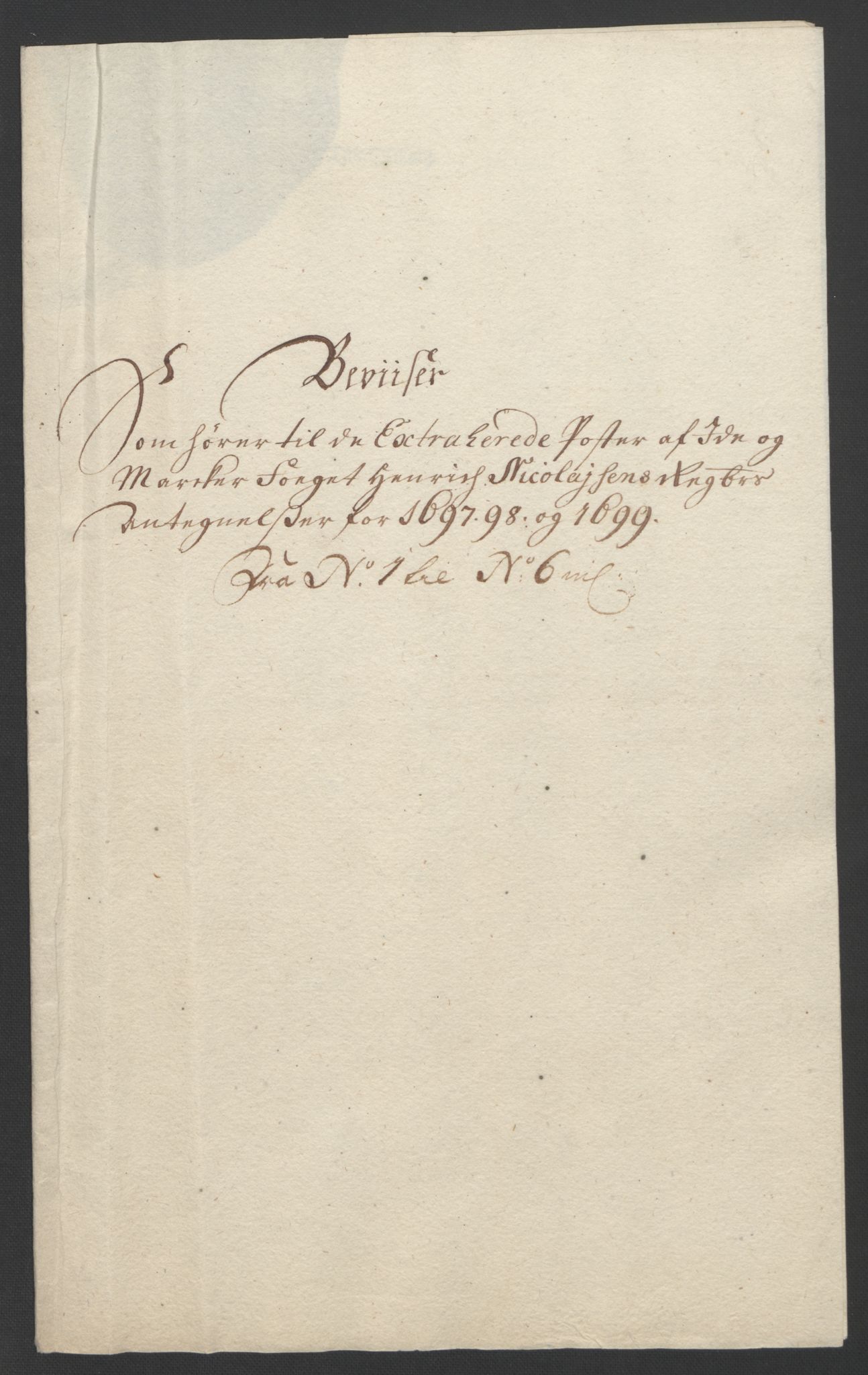 Rentekammeret inntil 1814, Reviderte regnskaper, Fogderegnskap, AV/RA-EA-4092/R01/L0014: Fogderegnskap Idd og Marker, 1699, p. 208