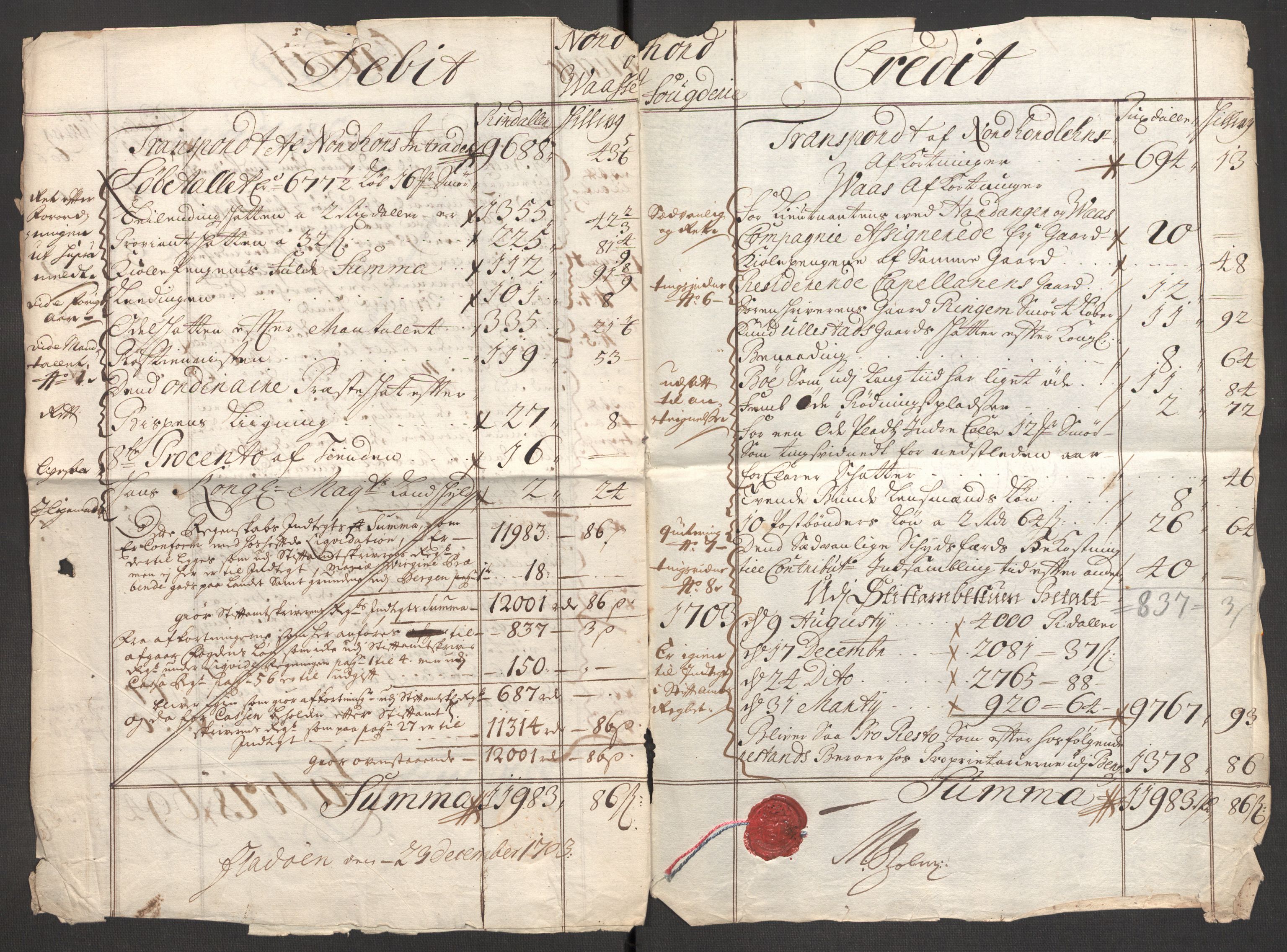 Rentekammeret inntil 1814, Reviderte regnskaper, Fogderegnskap, AV/RA-EA-4092/R51/L3186: Fogderegnskap Nordhordland og Voss, 1702-1703, p. 231