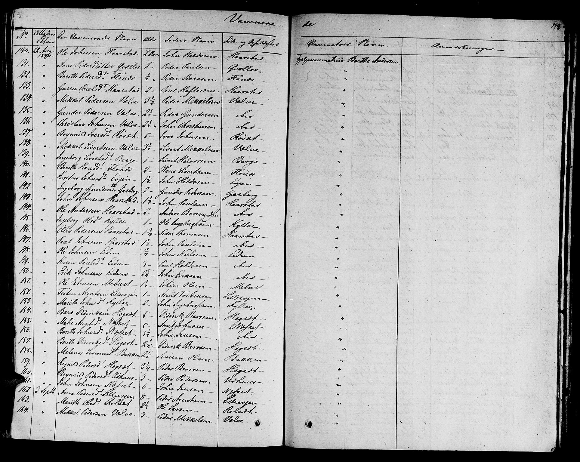 Ministerialprotokoller, klokkerbøker og fødselsregistre - Sør-Trøndelag, SAT/A-1456/695/L1143: Parish register (official) no. 695A05 /1, 1824-1842, p. 485