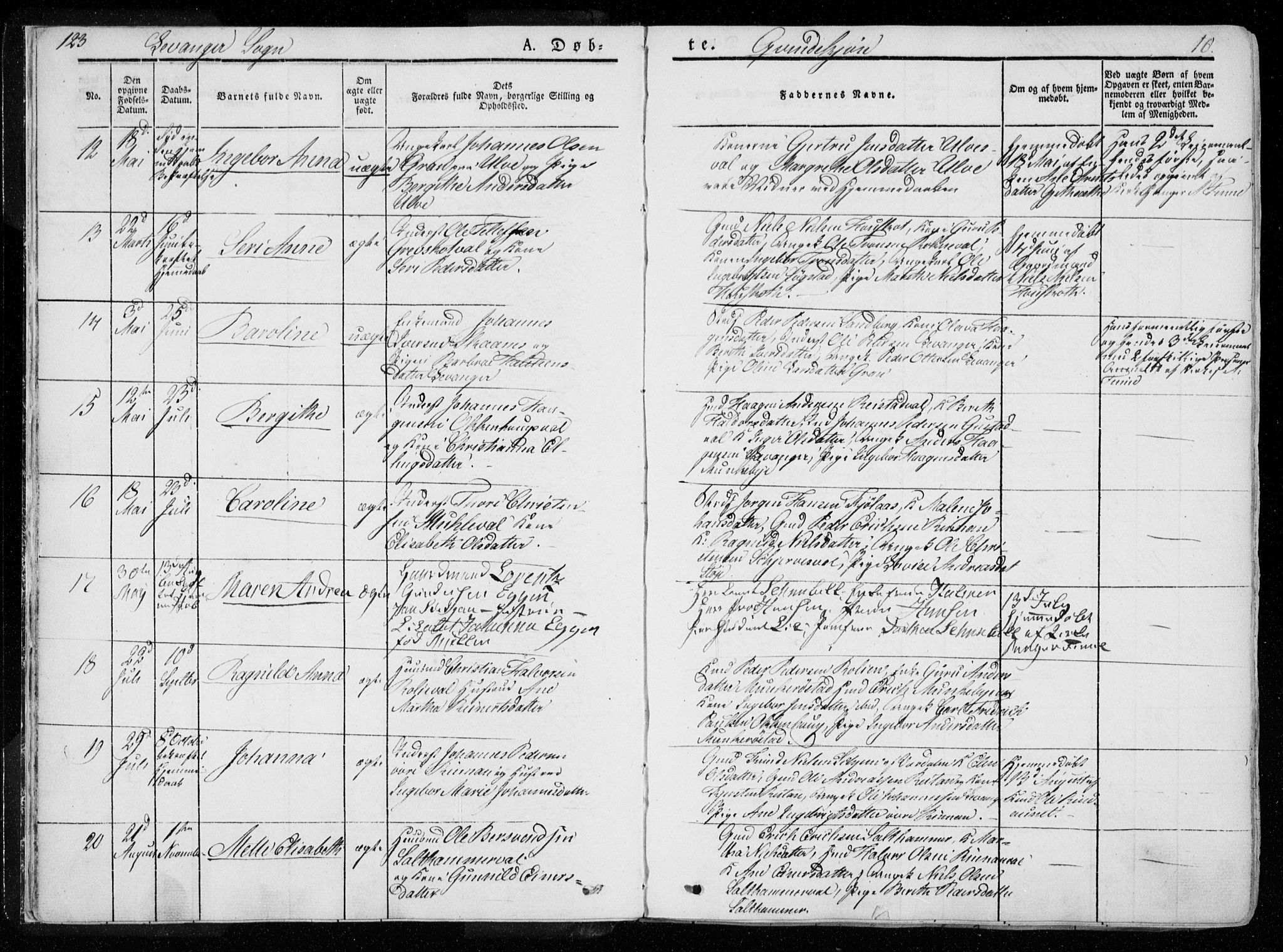 Ministerialprotokoller, klokkerbøker og fødselsregistre - Nord-Trøndelag, AV/SAT-A-1458/720/L0183: Parish register (official) no. 720A01, 1836-1855, p. 10