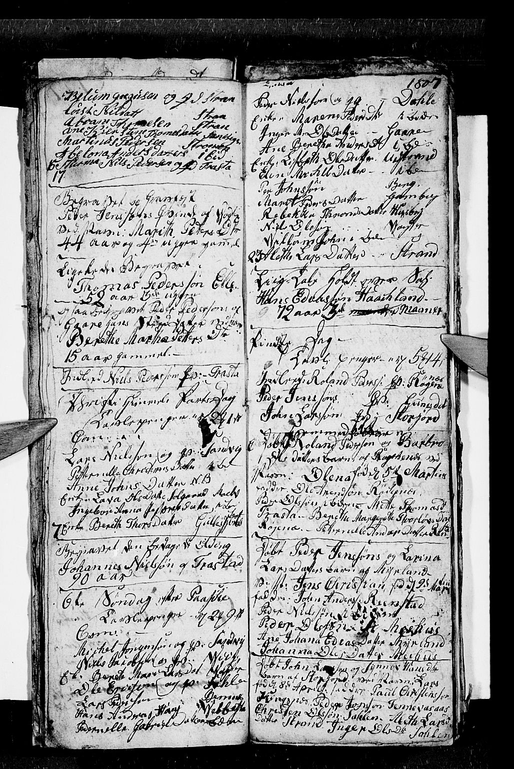 Kvæfjord sokneprestkontor, AV/SATØ-S-1323/G/Ga/Gab/L0001klokker: Parish register (copy) no. 1, 1806-1824