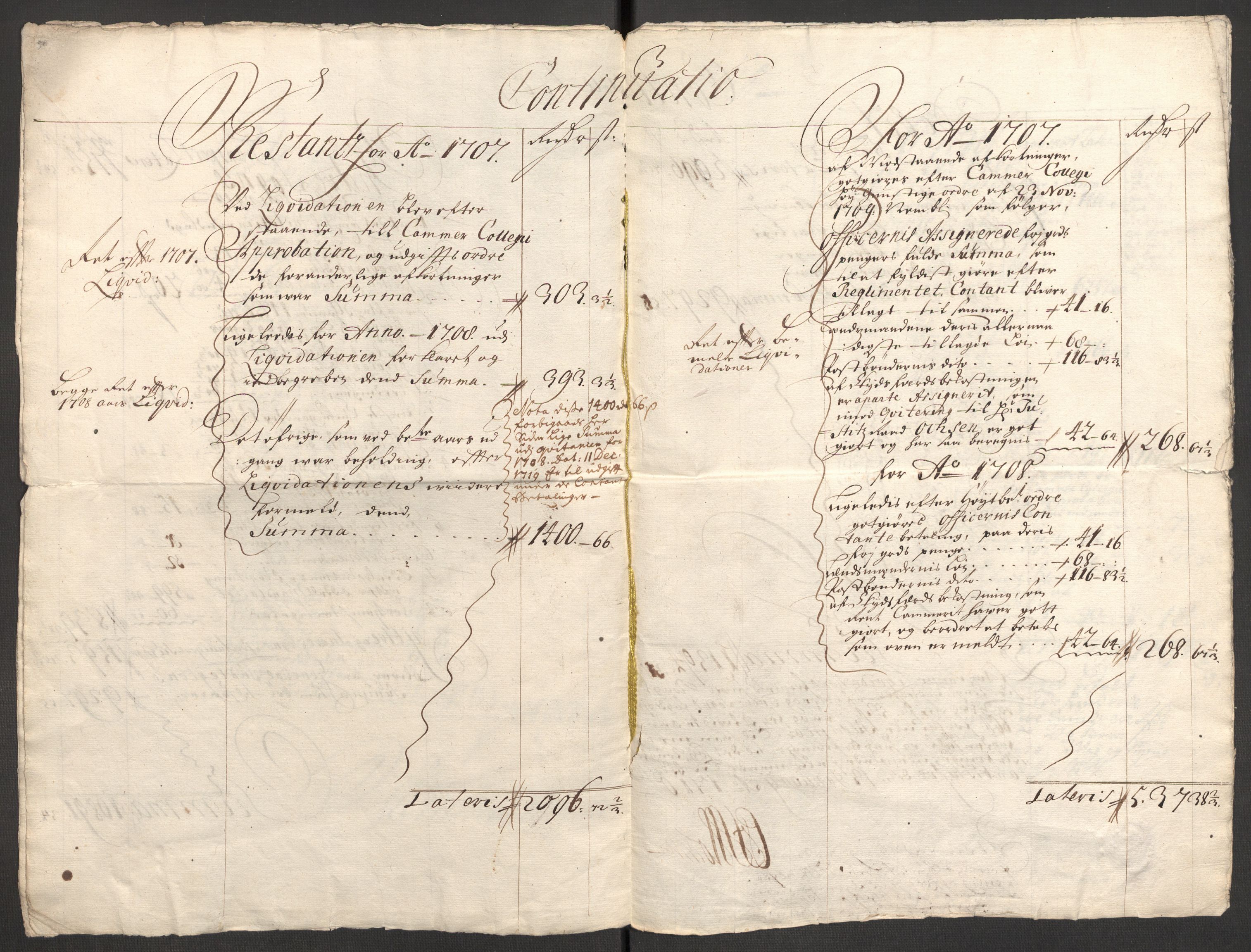 Rentekammeret inntil 1814, Reviderte regnskaper, Fogderegnskap, AV/RA-EA-4092/R52/L3316: Fogderegnskap Sogn, 1709-1710, p. 194