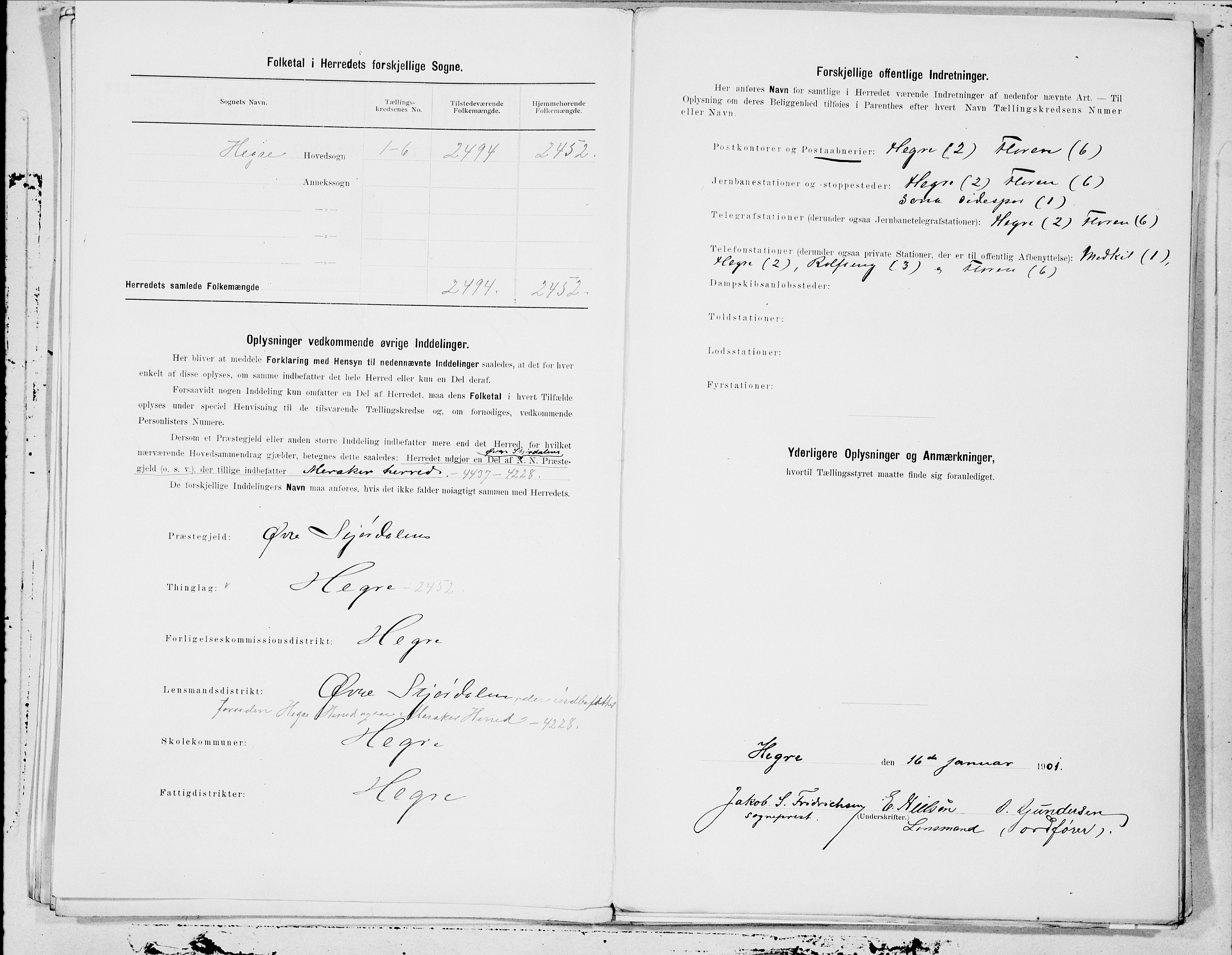 SAT, 1900 census for Hegra, 1900, p. 17