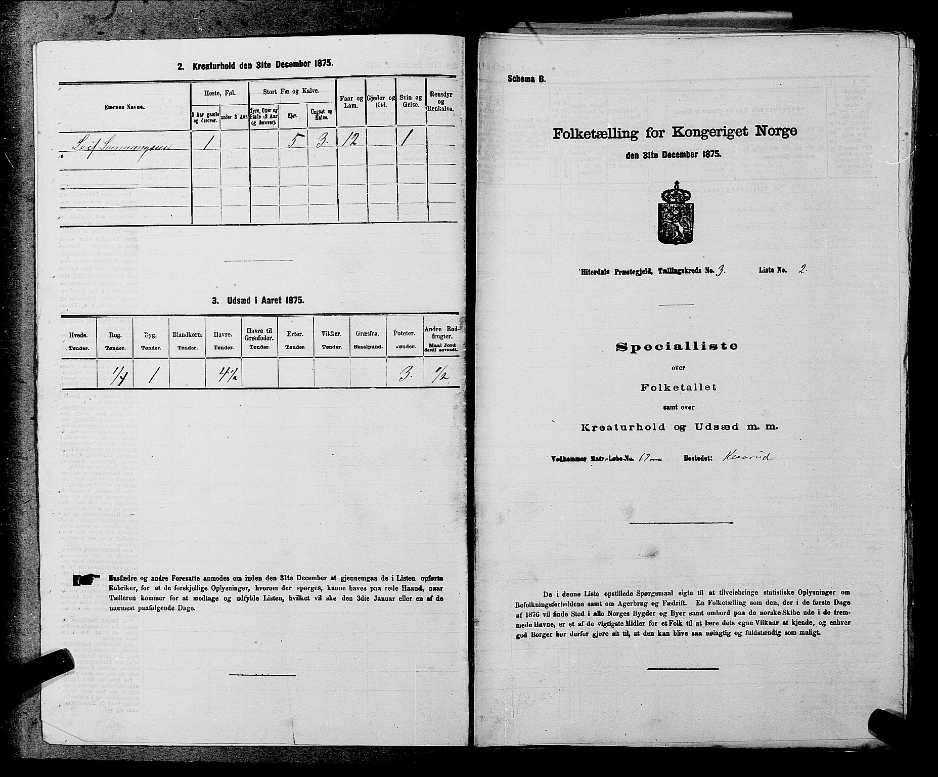 SAKO, 1875 census for 0823P Heddal, 1875, p. 356