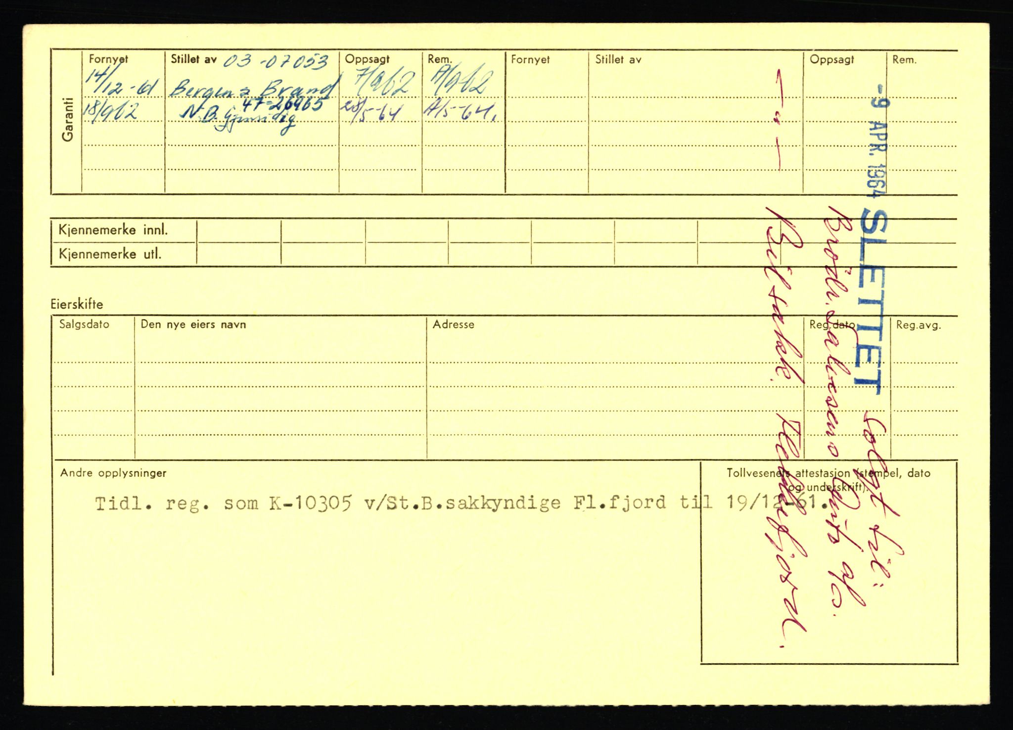 Stavanger trafikkstasjon, AV/SAST-A-101942/0/F/L0071: L-80500 - L-82199, 1930-1971, p. 1558