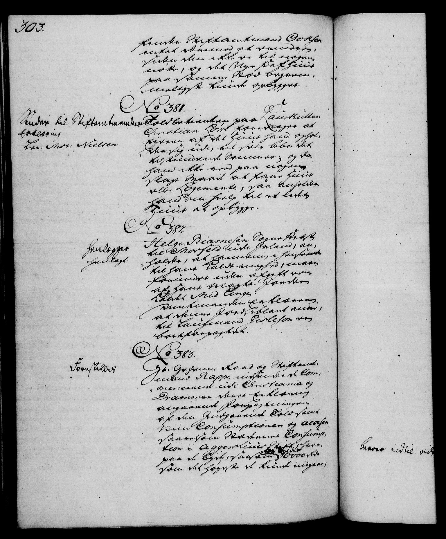 Rentekammeret, Kammerkanselliet, AV/RA-EA-3111/G/Gh/Gha/L0029: Norsk ekstraktmemorialprotokoll (merket RK 53.74), 1748-1749, p. 303