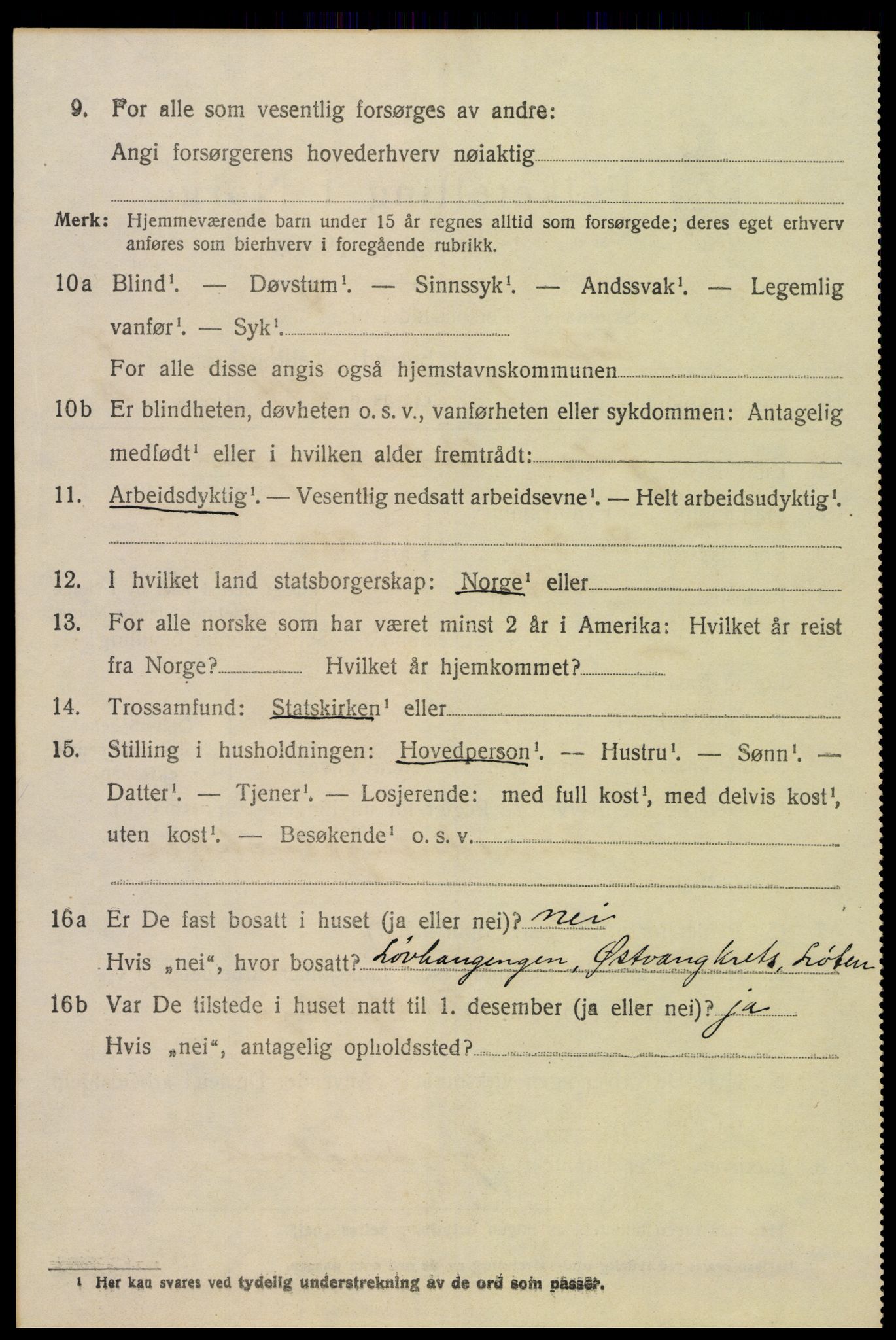 SAH, 1920 census for Løten, 1920, p. 13786