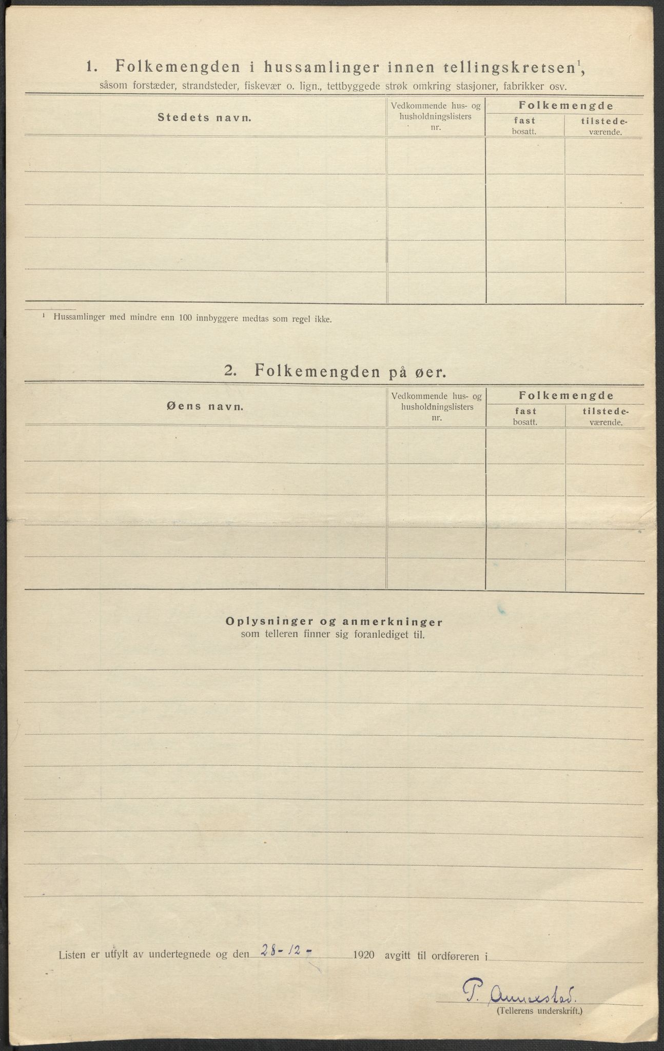 SAO, 1920 census for Onsøy, 1920, p. 28