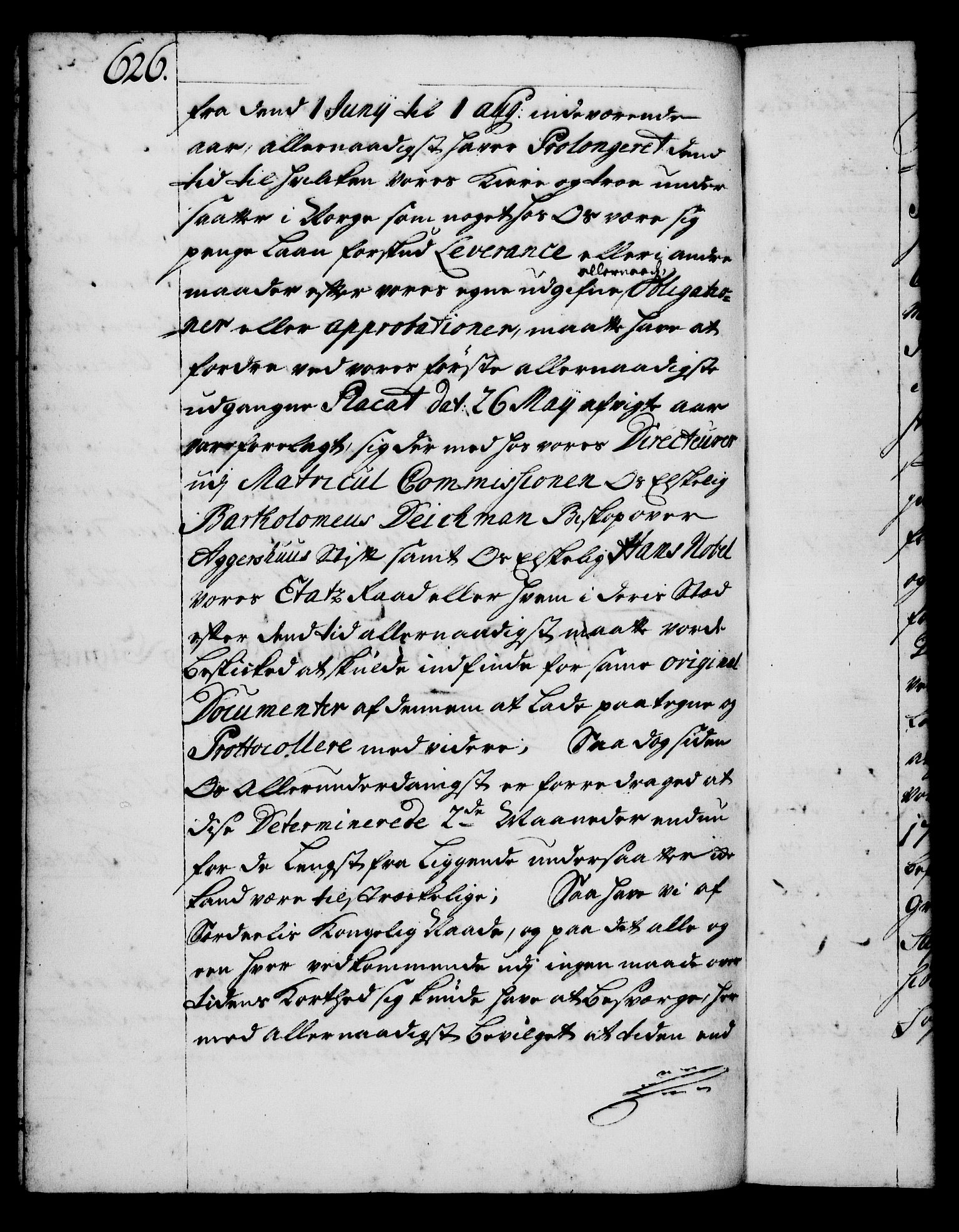 Rentekammeret, Kammerkanselliet, RA/EA-3111/G/Gg/Gga/L0001: Norsk ekspedisjonsprotokoll med register (merket RK 53.1), 1720-1723, p. 626