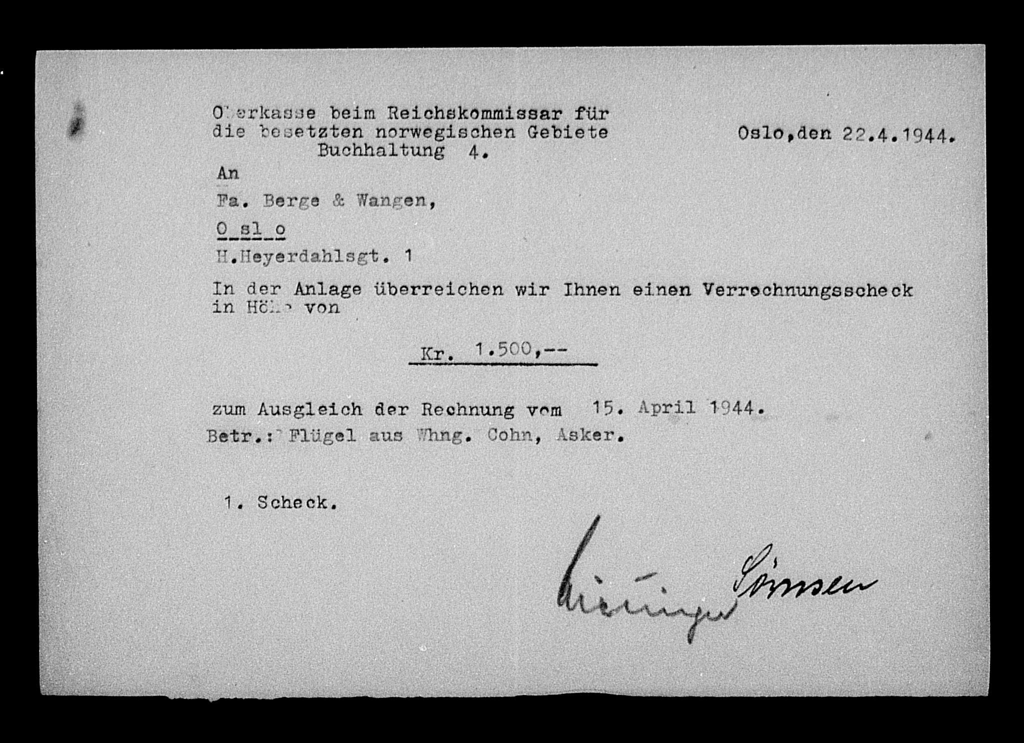 Justisdepartementet, Tilbakeføringskontoret for inndratte formuer, AV/RA-S-1564/H/Hc/Hcc/L0928: --, 1945-1947, p. 480