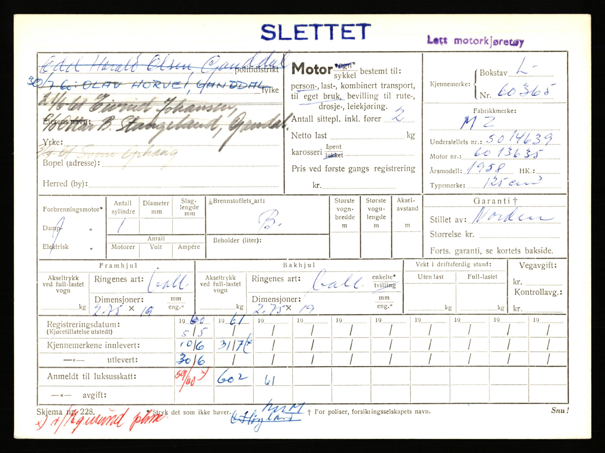 Stavanger trafikkstasjon, AV/SAST-A-101942/0/F/L0059: L-60000 - L-60699, 1930-1971, p. 1023