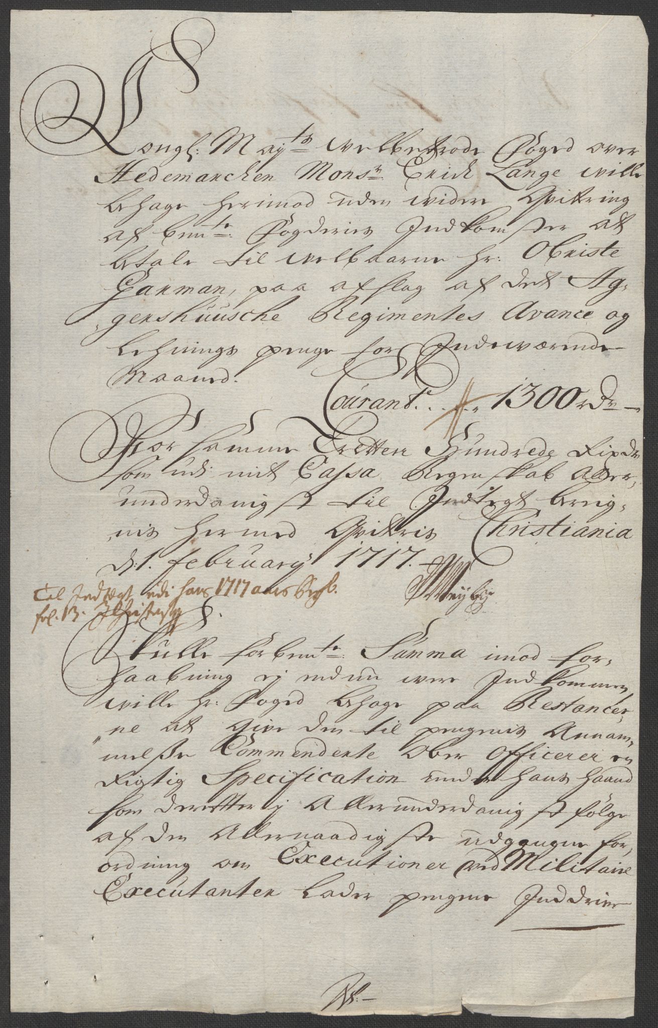 Rentekammeret inntil 1814, Reviderte regnskaper, Fogderegnskap, RA/EA-4092/R16/L1056: Fogderegnskap Hedmark, 1717, p. 387