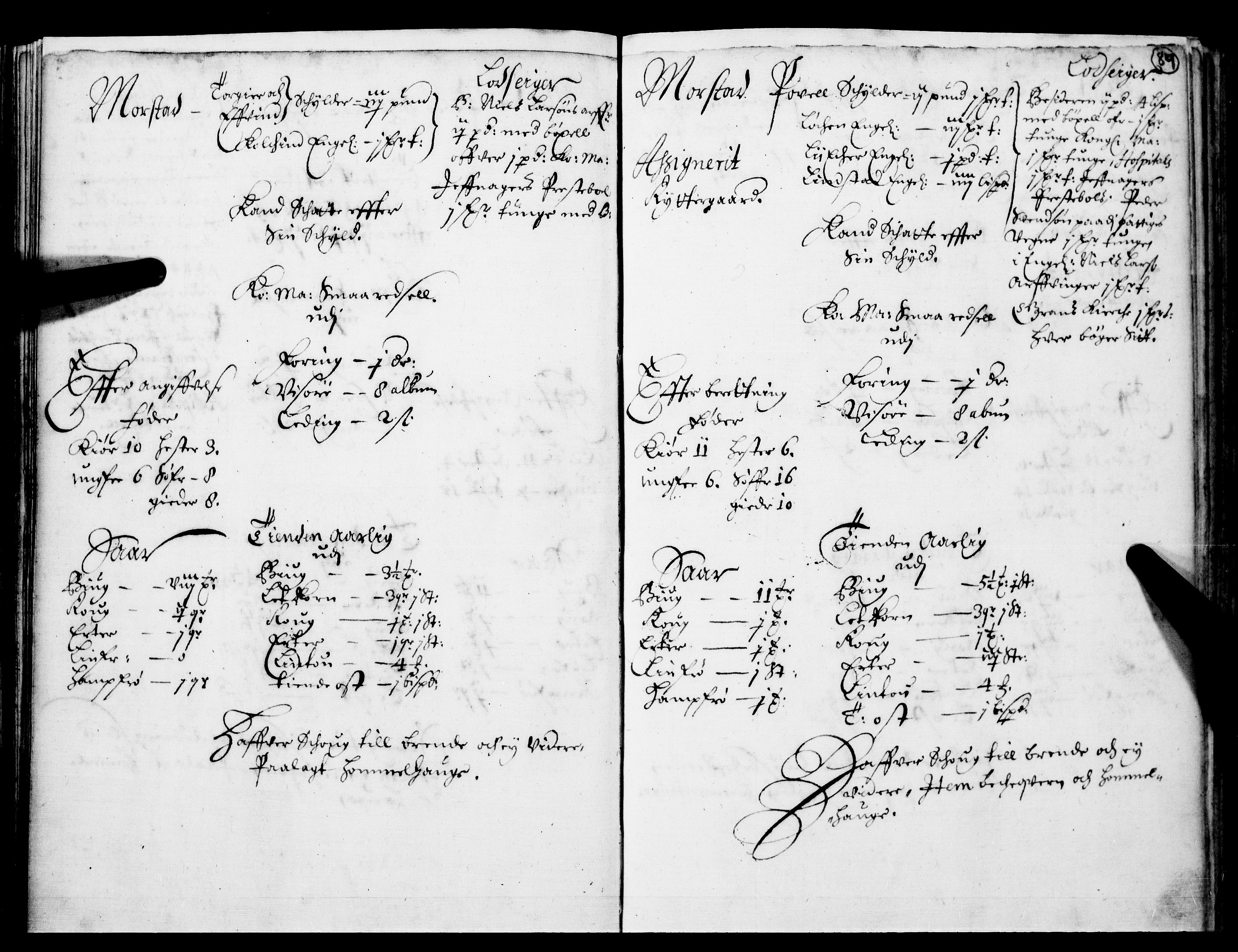 Rentekammeret inntil 1814, Realistisk ordnet avdeling, AV/RA-EA-4070/N/Nb/Nba/L0016: Hadeland og Valdres fogderi, 1. del, 1667, p. 88b-89a