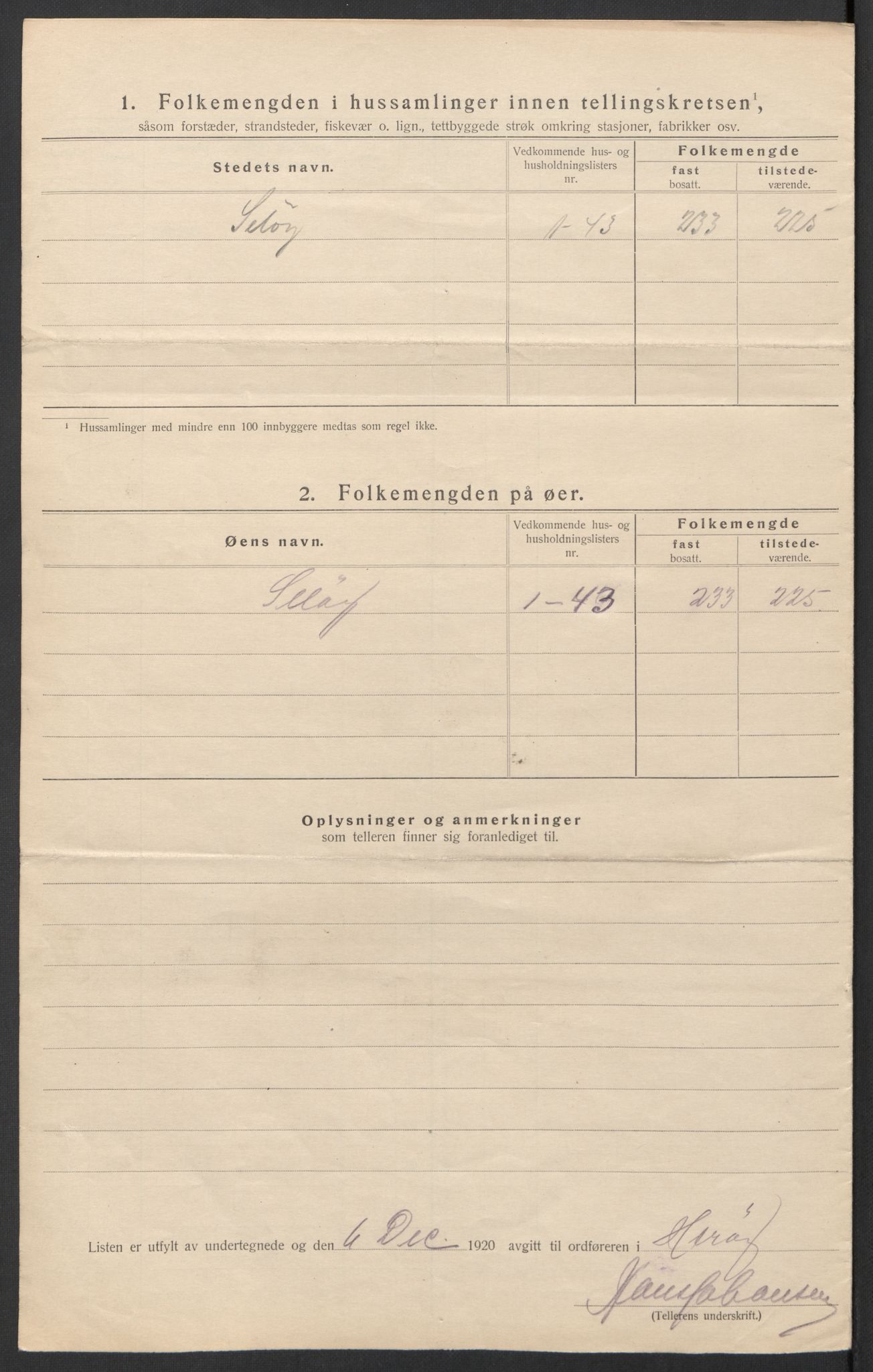 SAT, 1920 census for Herøy, 1920, p. 26