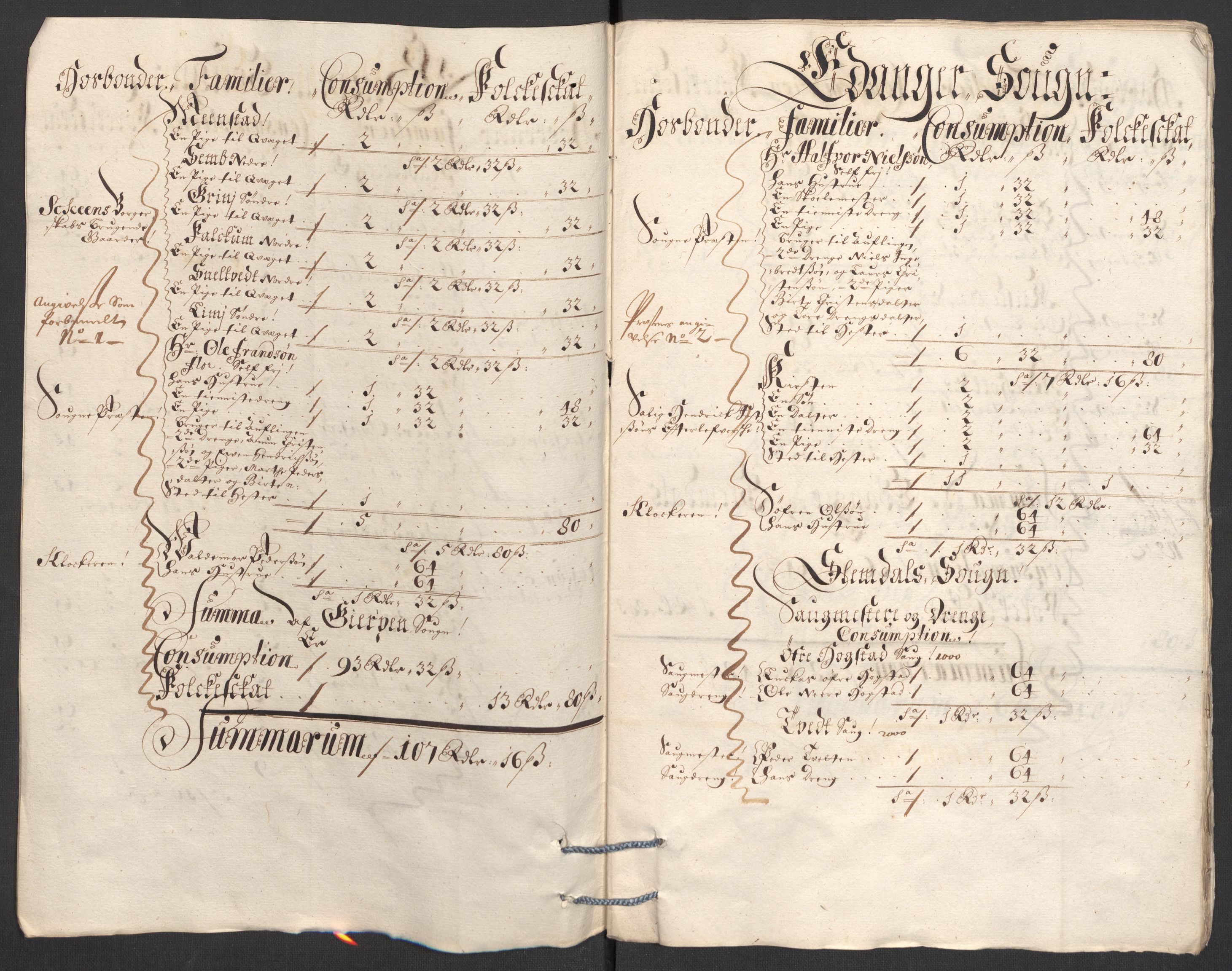 Rentekammeret inntil 1814, Reviderte regnskaper, Fogderegnskap, AV/RA-EA-4092/R36/L2095: Fogderegnskap Øvre og Nedre Telemark og Bamble, 1696, p. 146