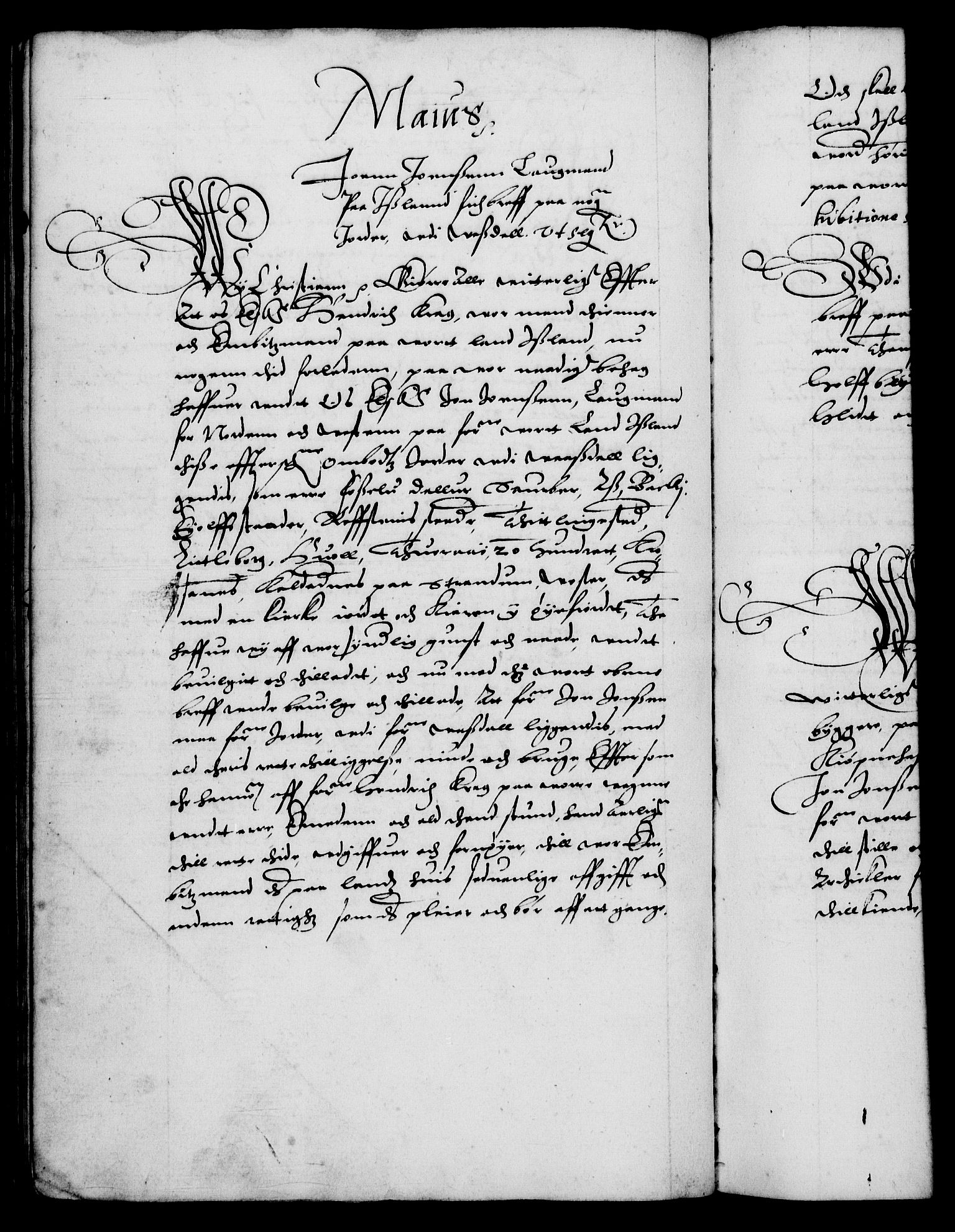 Danske Kanselli 1572-1799, RA/EA-3023/F/Fc/Fca/Fcaa/L0002: Norske registre (mikrofilm), 1588-1596, p. 182b