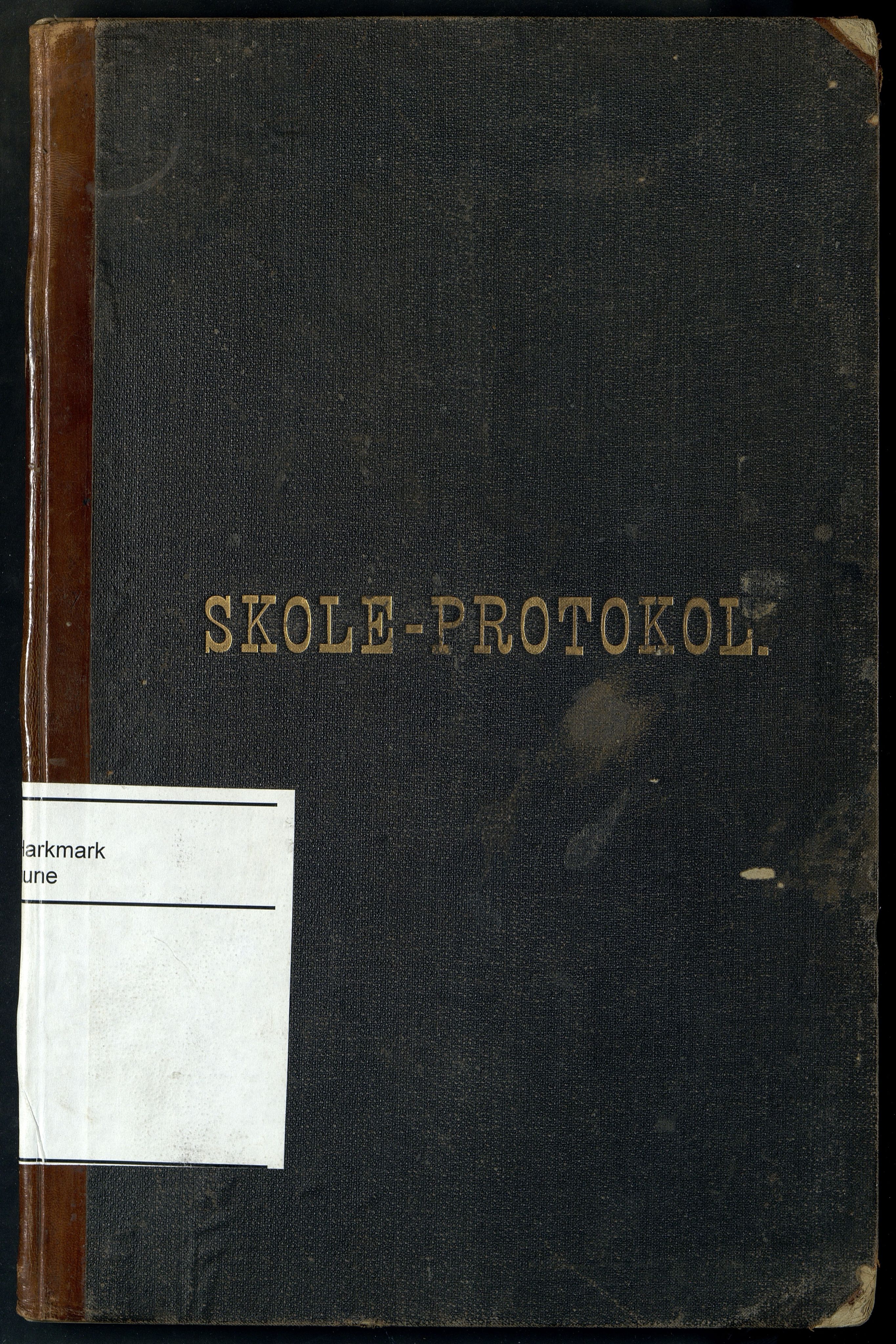 Halse og Harkmark kommune - Toftenes Skole, ARKSOR/1002HH555/H/L0004: Skoleprotokoll, 1892-1901