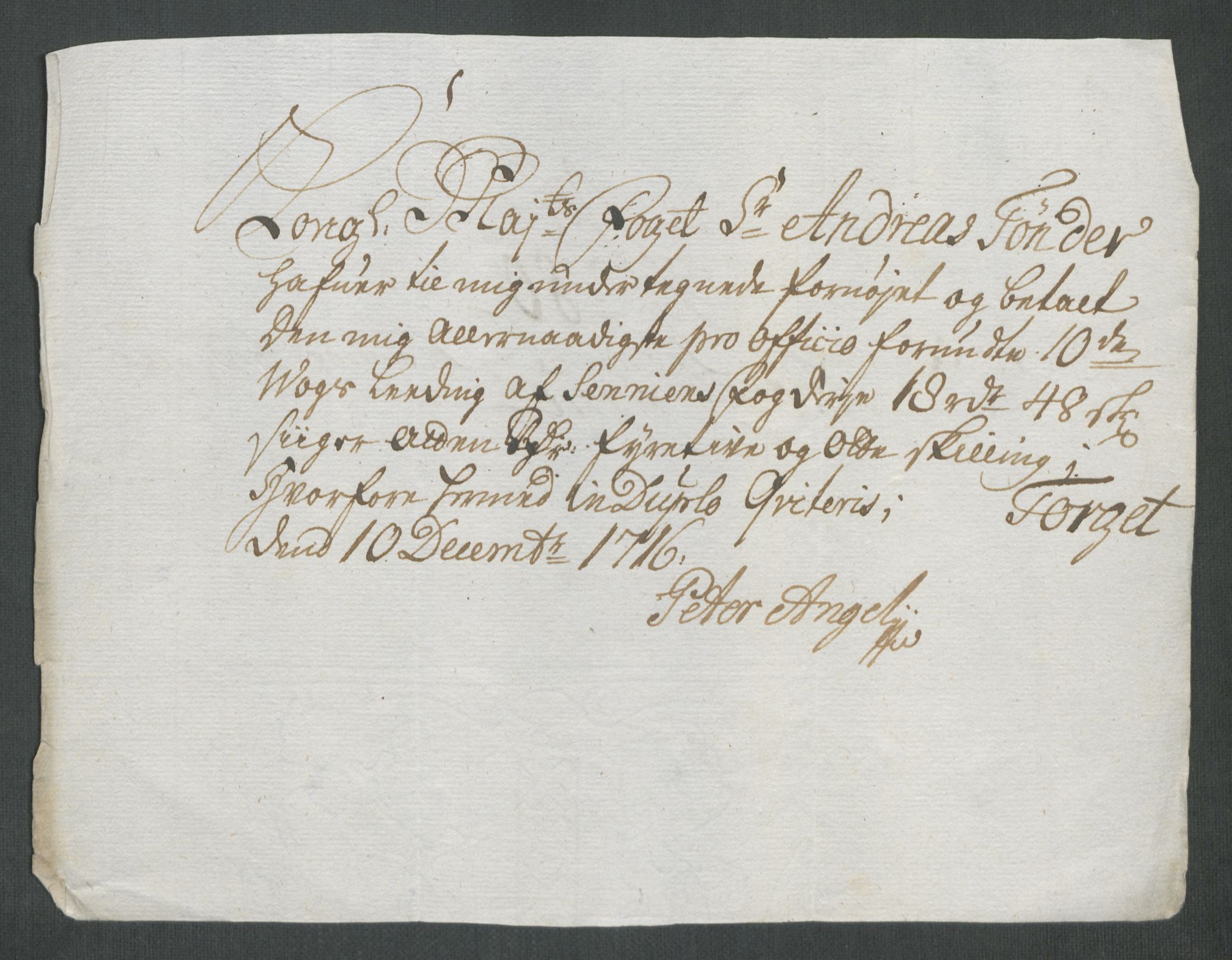 Rentekammeret inntil 1814, Reviderte regnskaper, Fogderegnskap, AV/RA-EA-4092/R68/L4762: Fogderegnskap Senja og Troms, 1716, p. 372