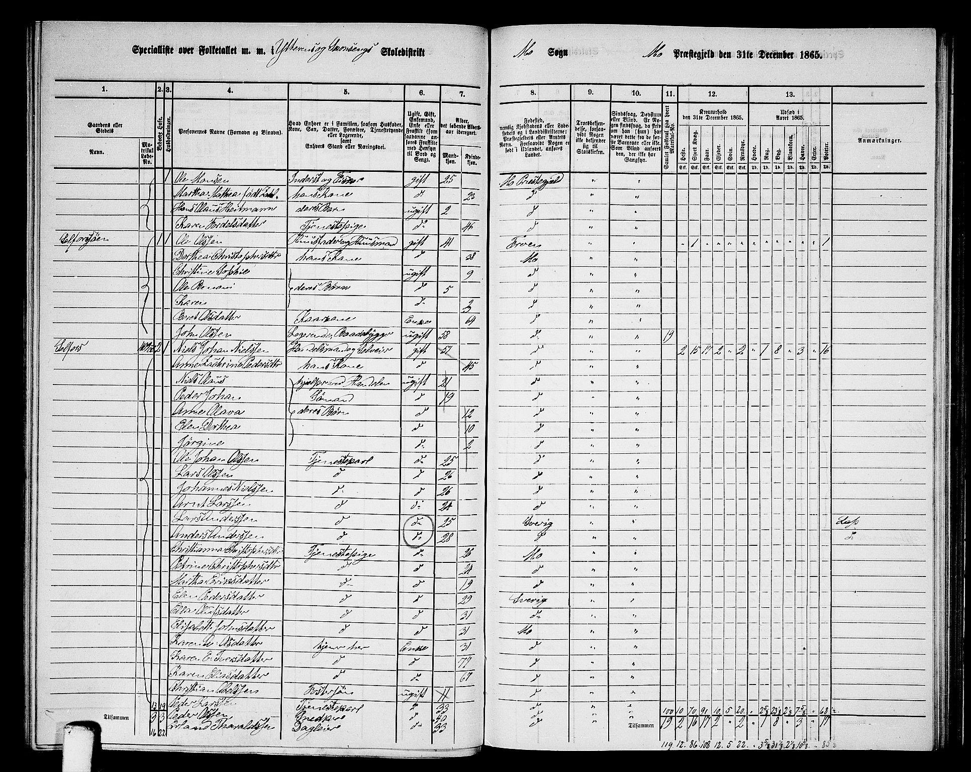 RA, 1865 census for Mo, 1865, p. 118