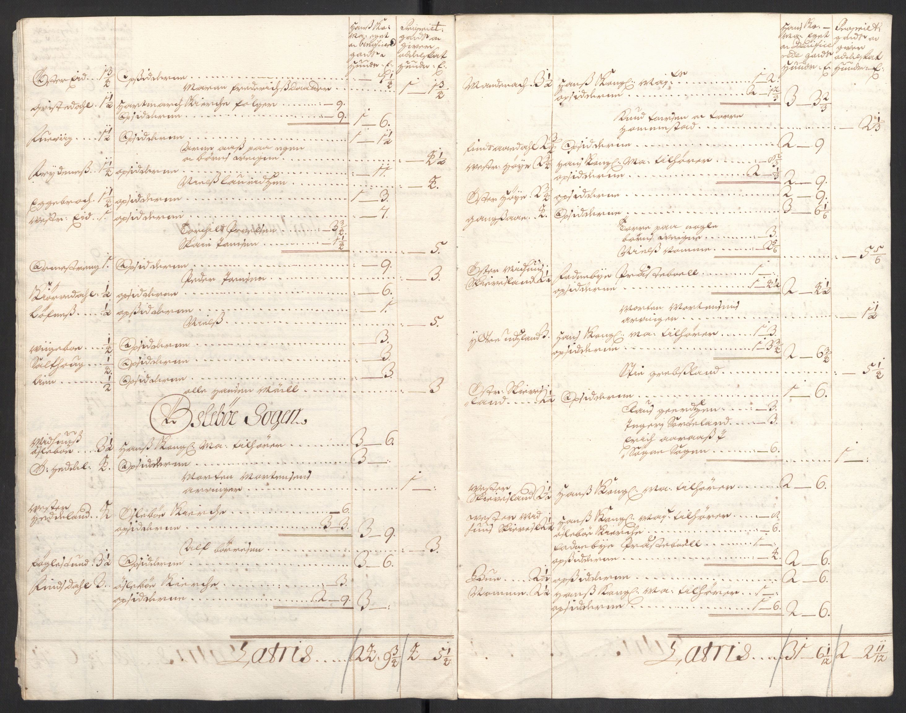 Rentekammeret inntil 1814, Reviderte regnskaper, Fogderegnskap, AV/RA-EA-4092/R43/L2547: Fogderegnskap Lista og Mandal, 1698-1699, p. 270