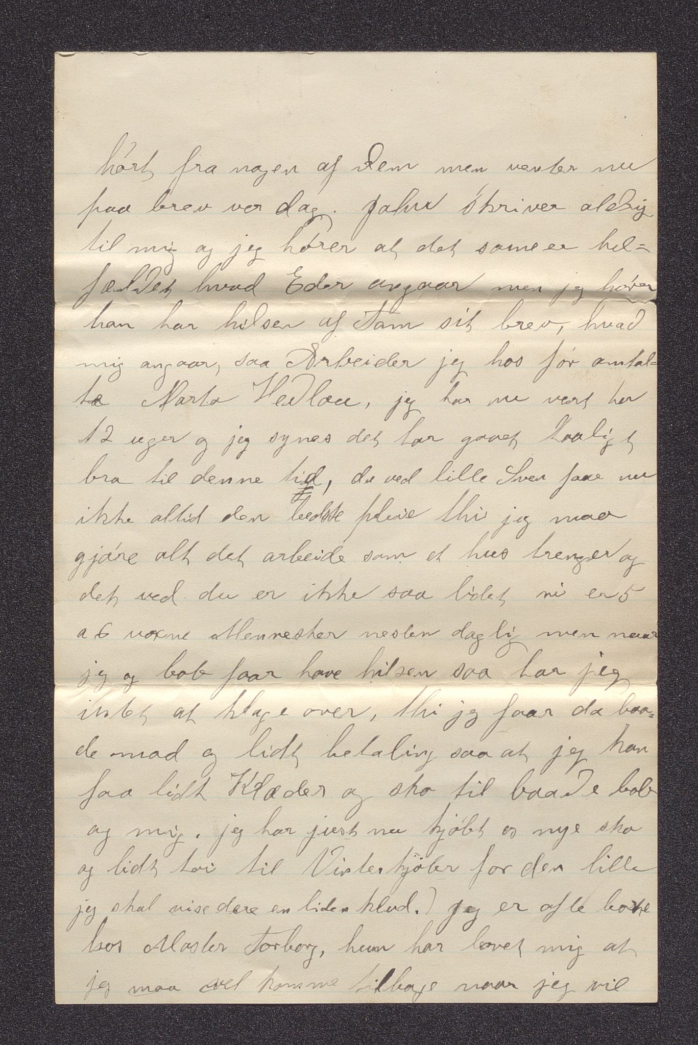 Pa 0273 - Amerikabrev fra Bjøravågen, AV/SAST-A-100411/Y/Ya/L0001: Brev, 1871-1930, p. 17