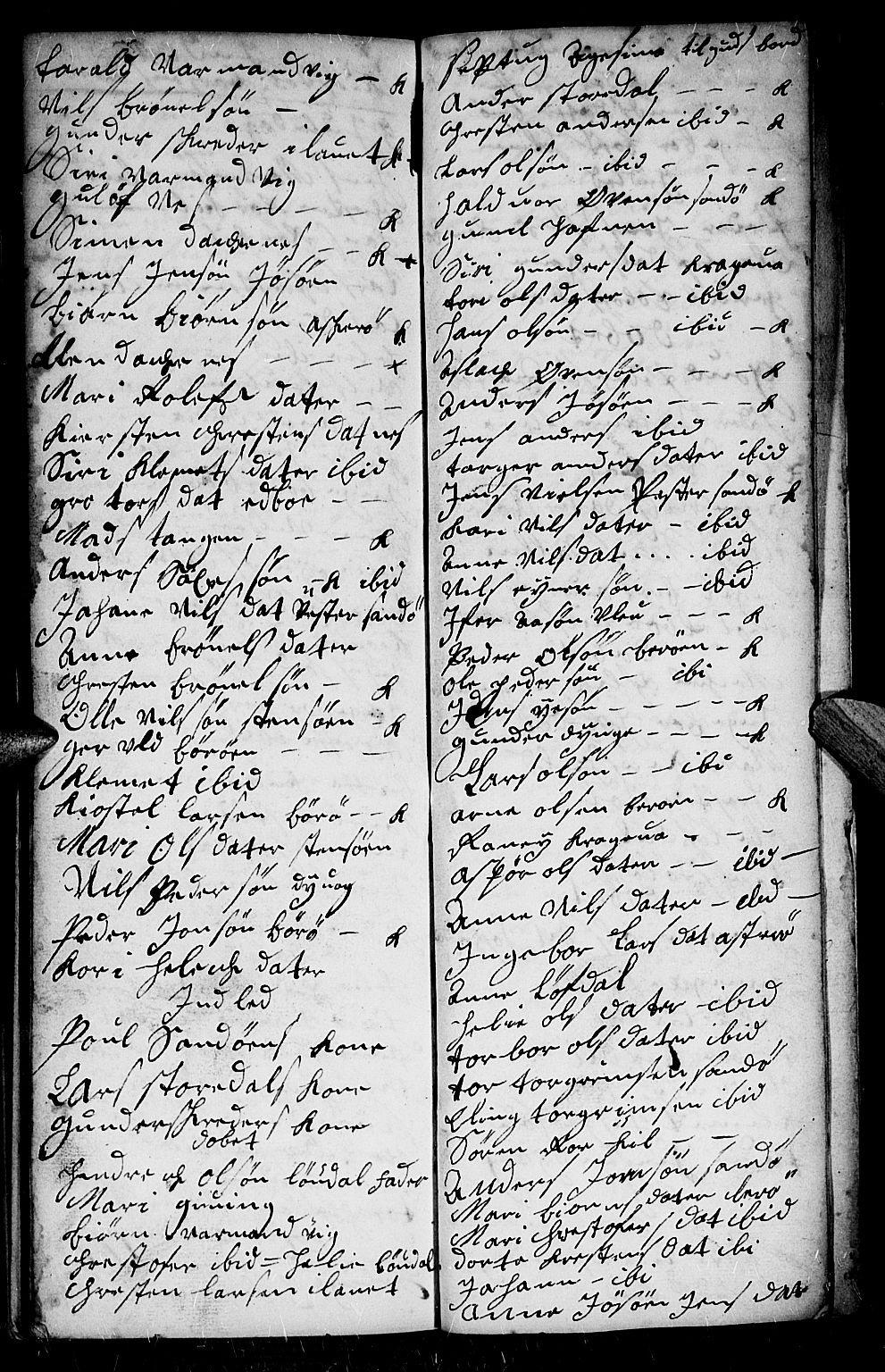 Dypvåg sokneprestkontor, AV/SAK-1111-0007/F/Fb/Fba/L0002: Parish register (copy) no. B 2, 1707-1721, p. 171