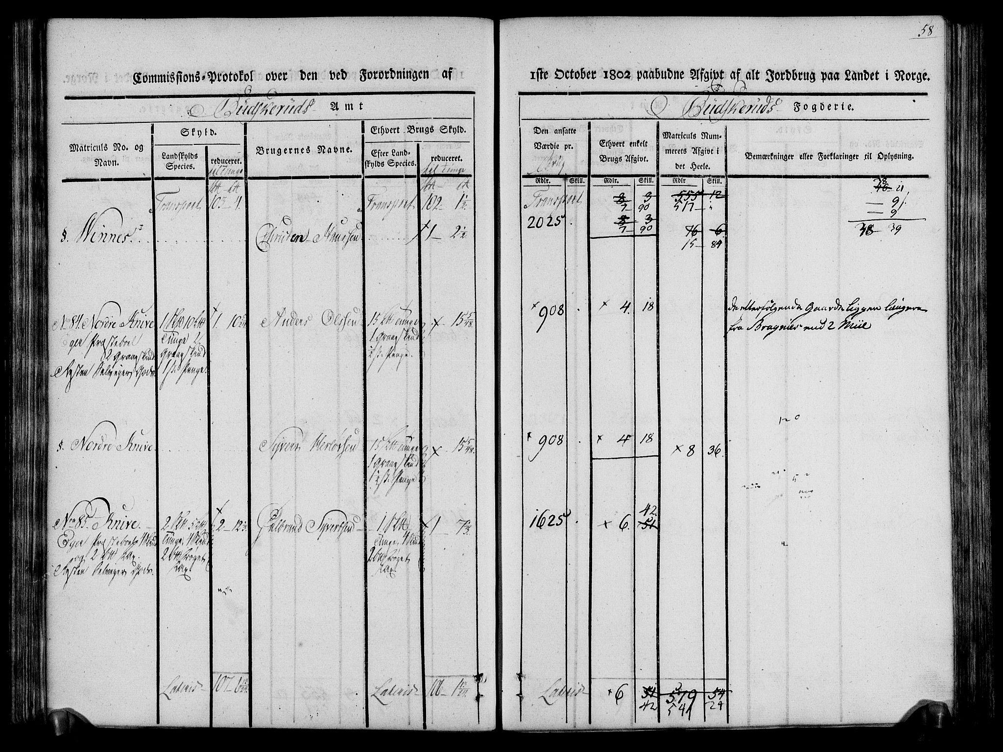 Rentekammeret inntil 1814, Realistisk ordnet avdeling, RA/EA-4070/N/Ne/Nea/L0061: Buskerud fogderi. Kommisjonsprotokoll for Eiker prestegjeld, 1803, p. 59