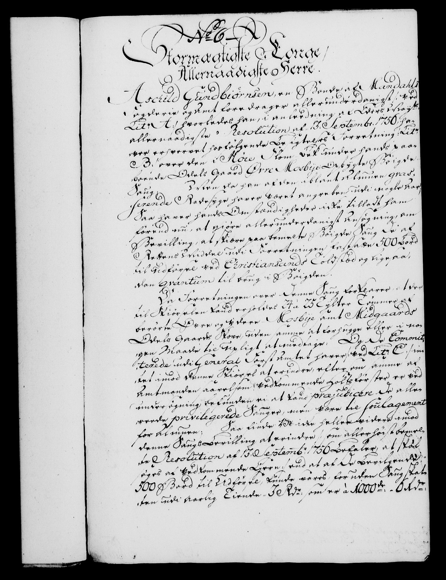 Rentekammeret, Kammerkanselliet, RA/EA-3111/G/Gf/Gfa/L0046: Norsk relasjons- og resolusjonsprotokoll (merket RK 52.46), 1764, p. 44