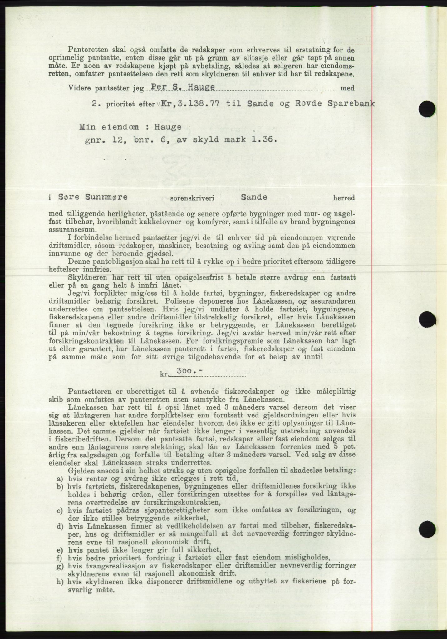 Søre Sunnmøre sorenskriveri, AV/SAT-A-4122/1/2/2C/L0067: Mortgage book no. 61, 1938-1939, Diary no: : 567/1939