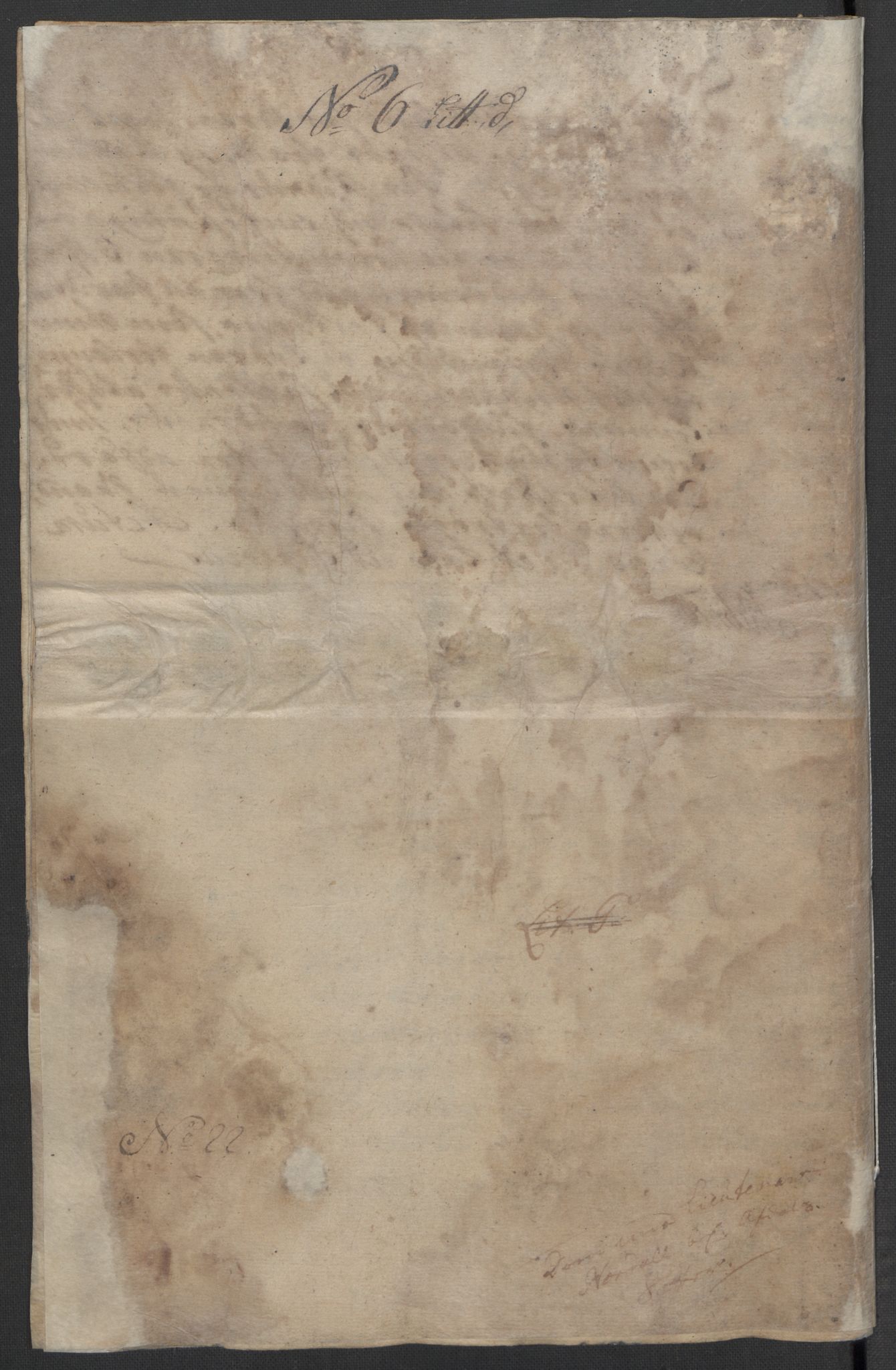 Riksarkivets diplomsamling, RA/EA-5965/F15/L0037: Prestearkiv - Hordaland, 1577-1733, p. 133