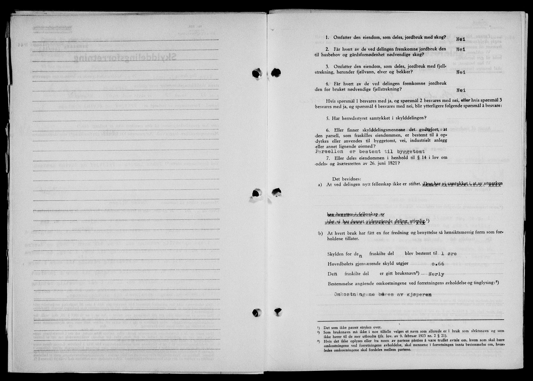 Lofoten sorenskriveri, SAT/A-0017/1/2/2C/L0012a: Mortgage book no. 12a, 1943-1944, Diary no: : 1208/1944
