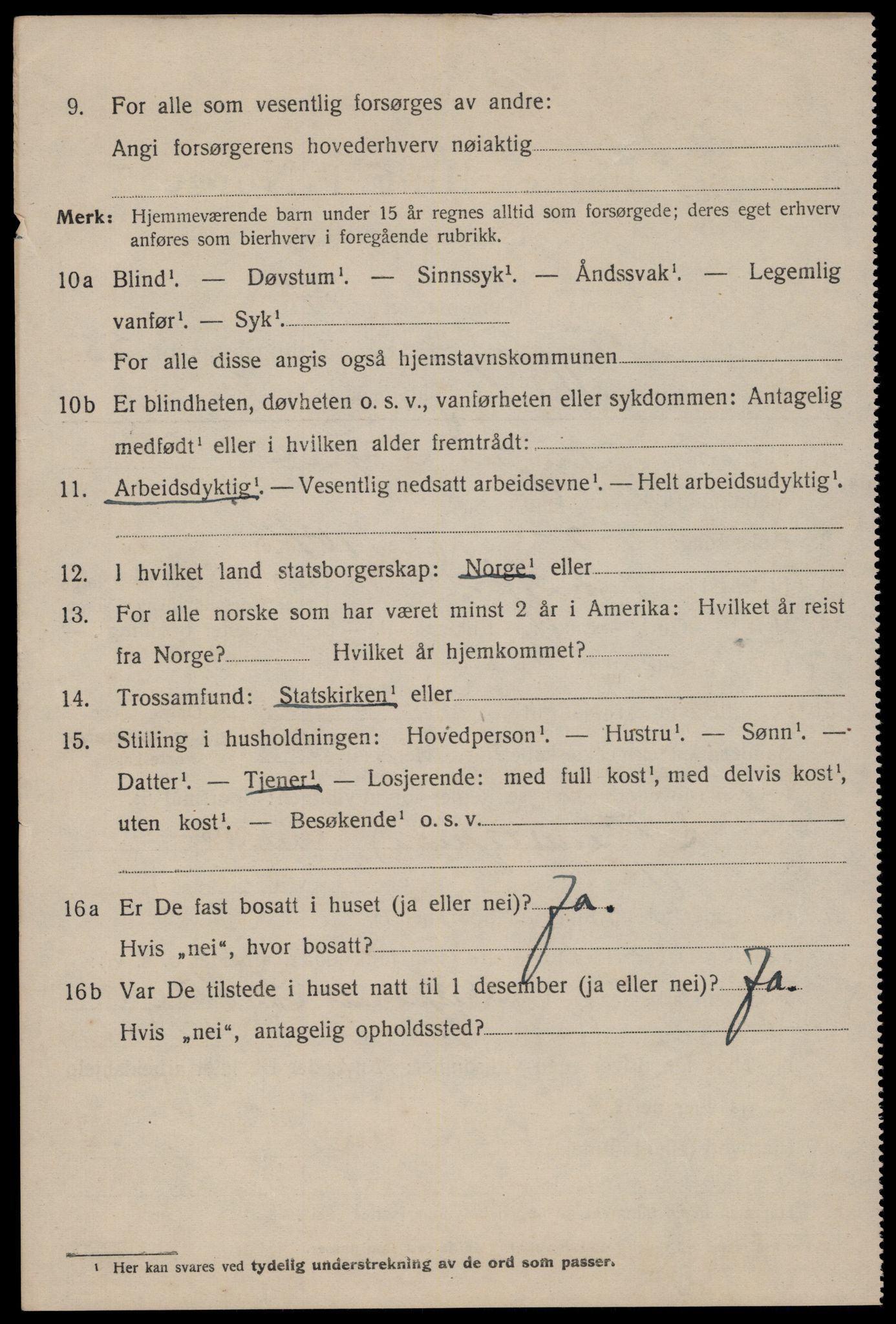 SAST, 1920 census for Stavanger, 1920, p. 95717