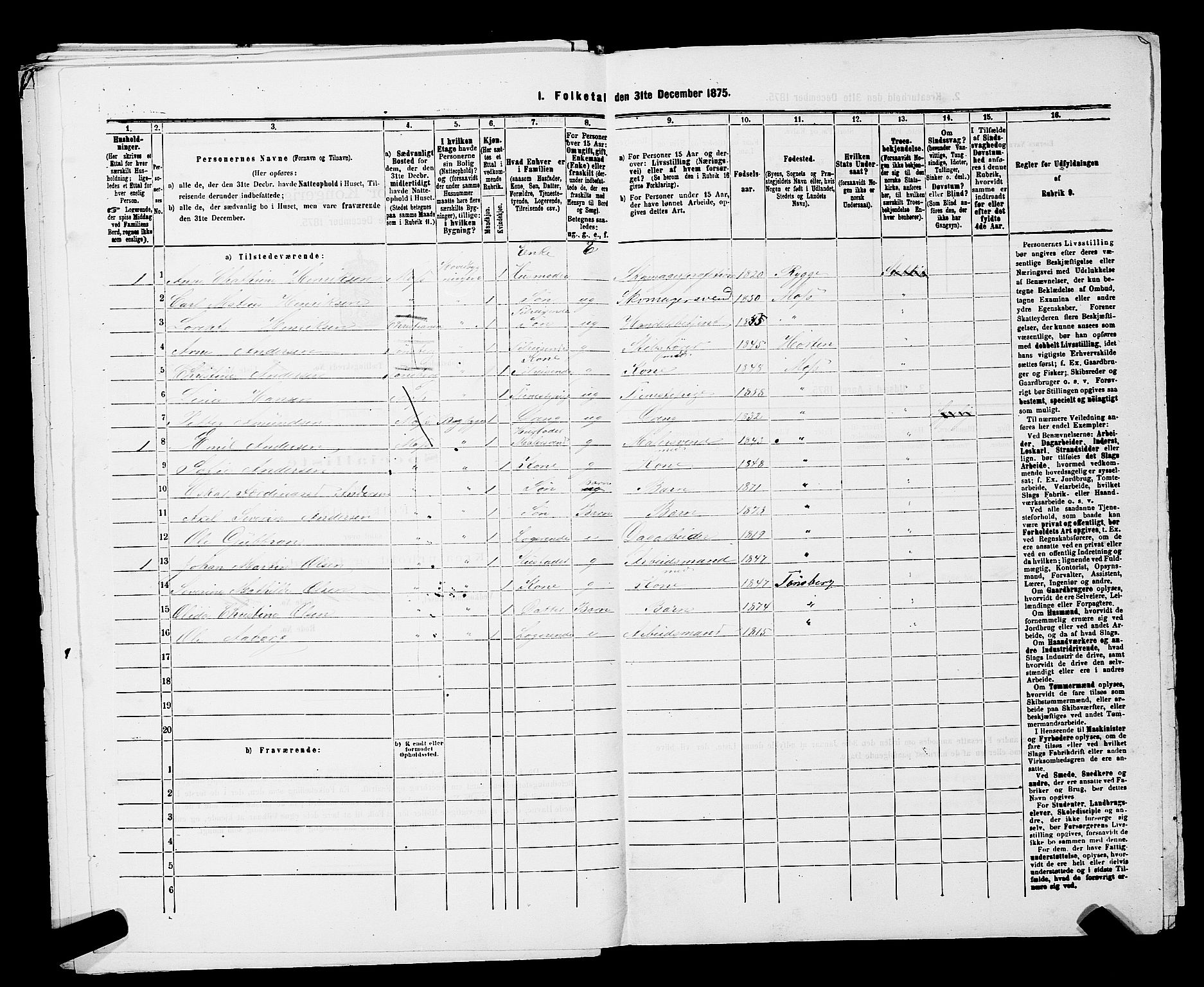 RA, 1875 census for 0104B Moss/Moss, 1875, p. 374