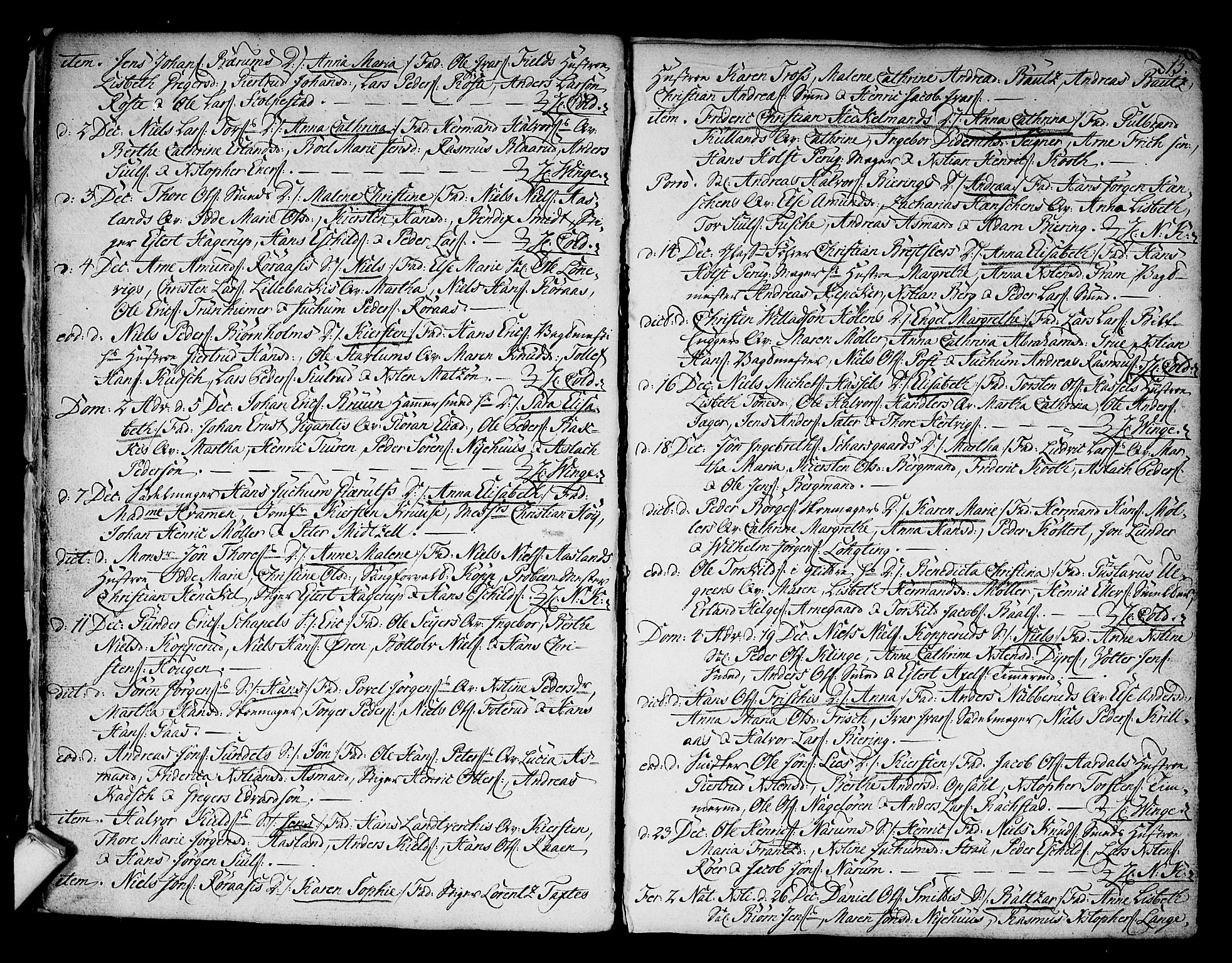 Kongsberg kirkebøker, SAKO/A-22/F/Fa/L0004: Parish register (official) no. I 4, 1756-1768, p. 15