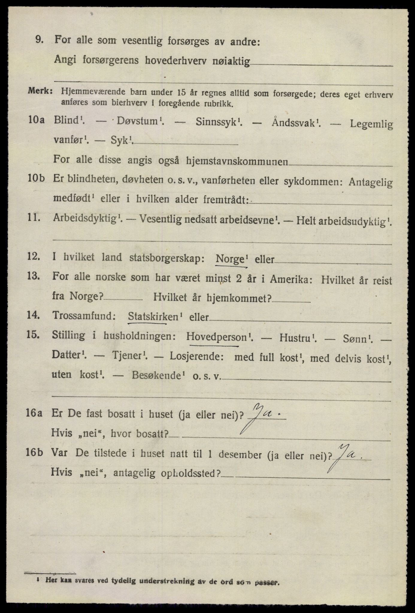 SAO, 1920 census for Nannestad, 1920, p. 9317