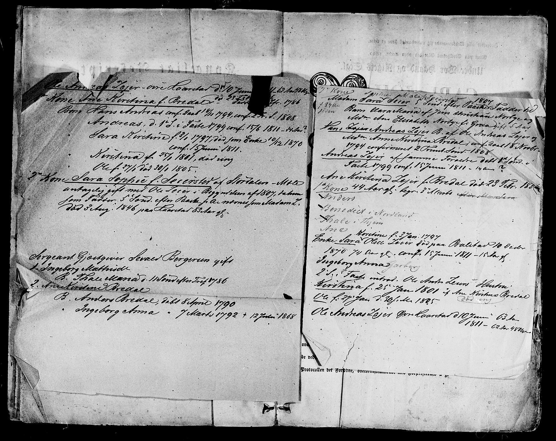 Ministerialprotokoller, klokkerbøker og fødselsregistre - Sør-Trøndelag, SAT/A-1456/695/L1143: Parish register (official) no. 695A05 /1, 1824-1842