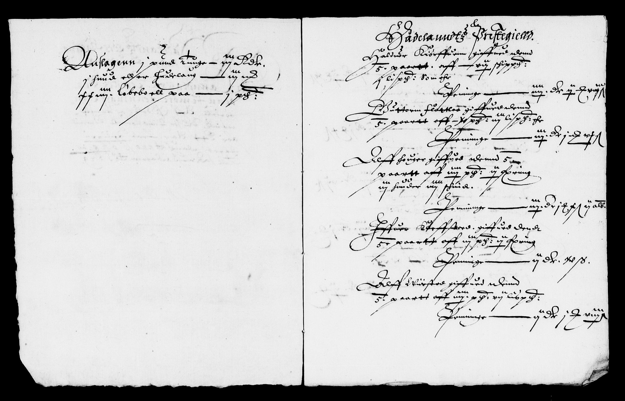 Rentekammeret inntil 1814, Reviderte regnskaper, Lensregnskaper, AV/RA-EA-5023/R/Rb/Rba/L0093: Akershus len, 1627-1629