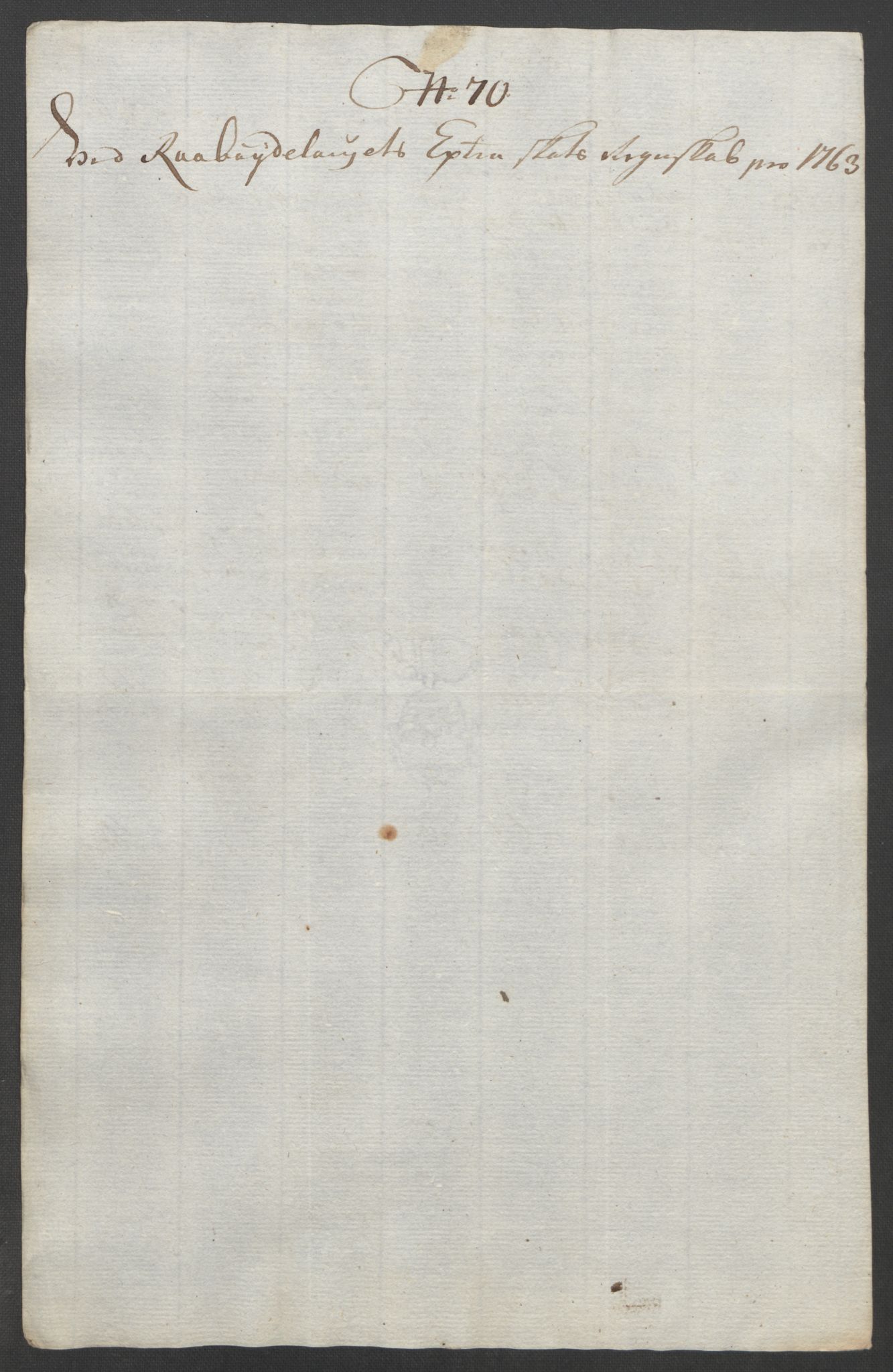 Rentekammeret inntil 1814, Reviderte regnskaper, Fogderegnskap, AV/RA-EA-4092/R40/L2517: Ekstraskatten Råbyggelag, 1762-1763, p. 442