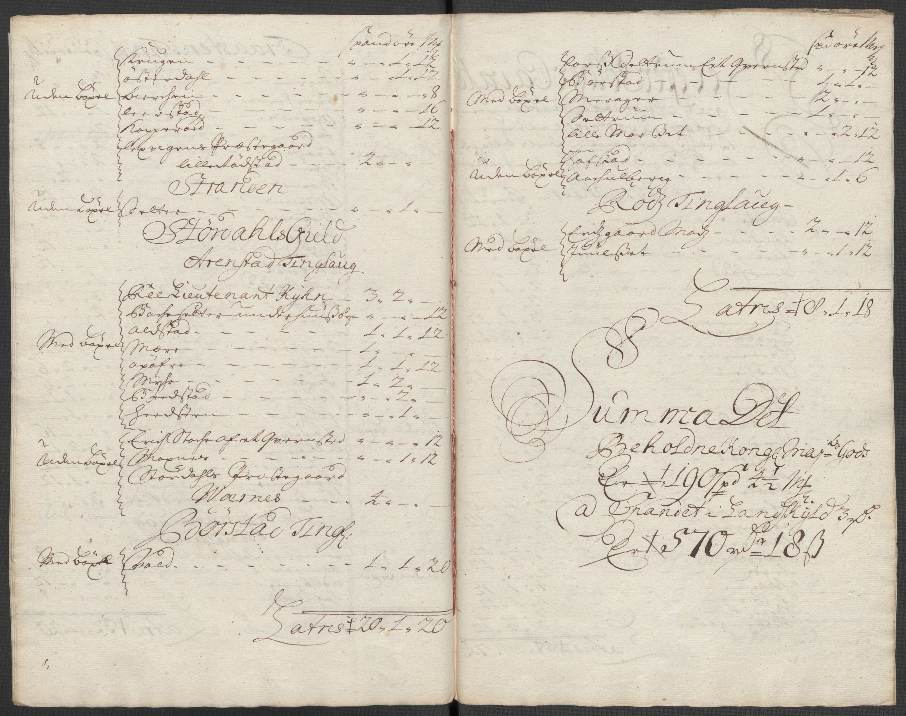 Rentekammeret inntil 1814, Reviderte regnskaper, Fogderegnskap, RA/EA-4092/R62/L4202: Fogderegnskap Stjørdal og Verdal, 1712, p. 172