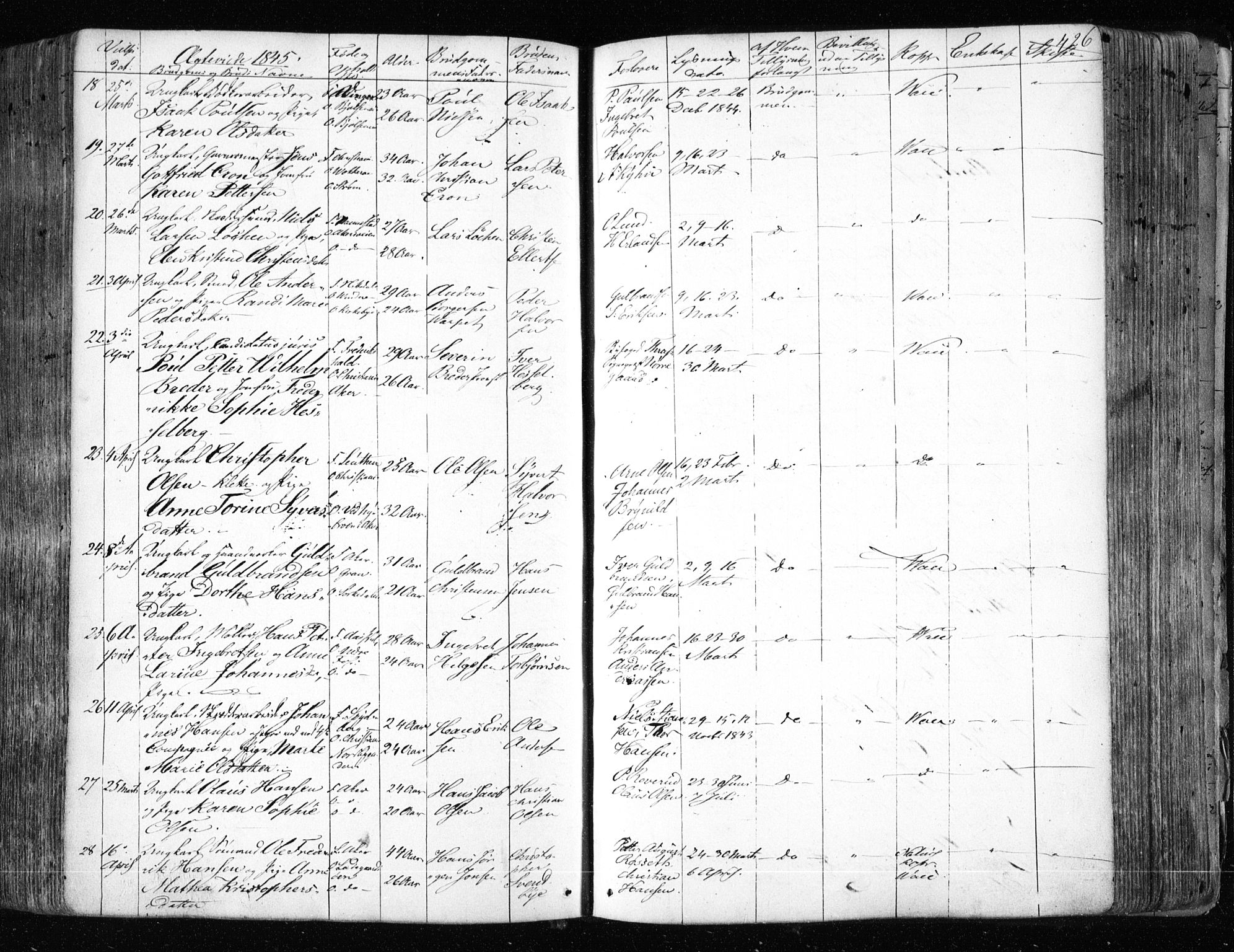 Aker prestekontor kirkebøker, SAO/A-10861/F/L0019: Parish register (official) no. 19, 1842-1852, p. 426