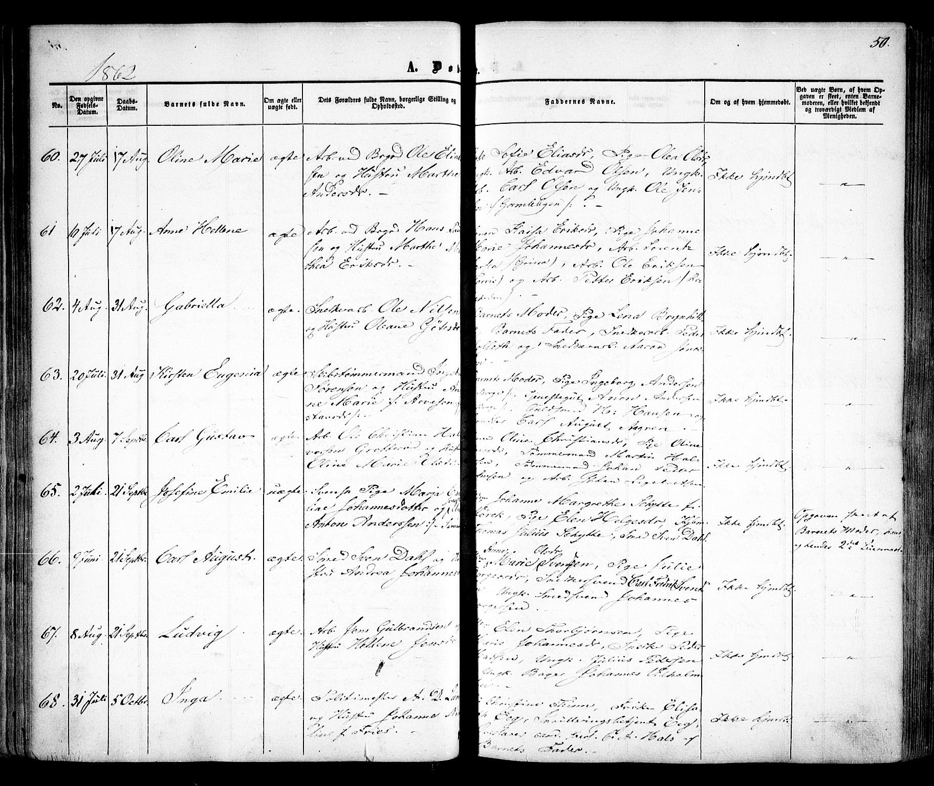 Sarpsborg prestekontor Kirkebøker, AV/SAO-A-2006/F/Fa/L0001: Parish register (official) no. 1, 1859-1868, p. 50