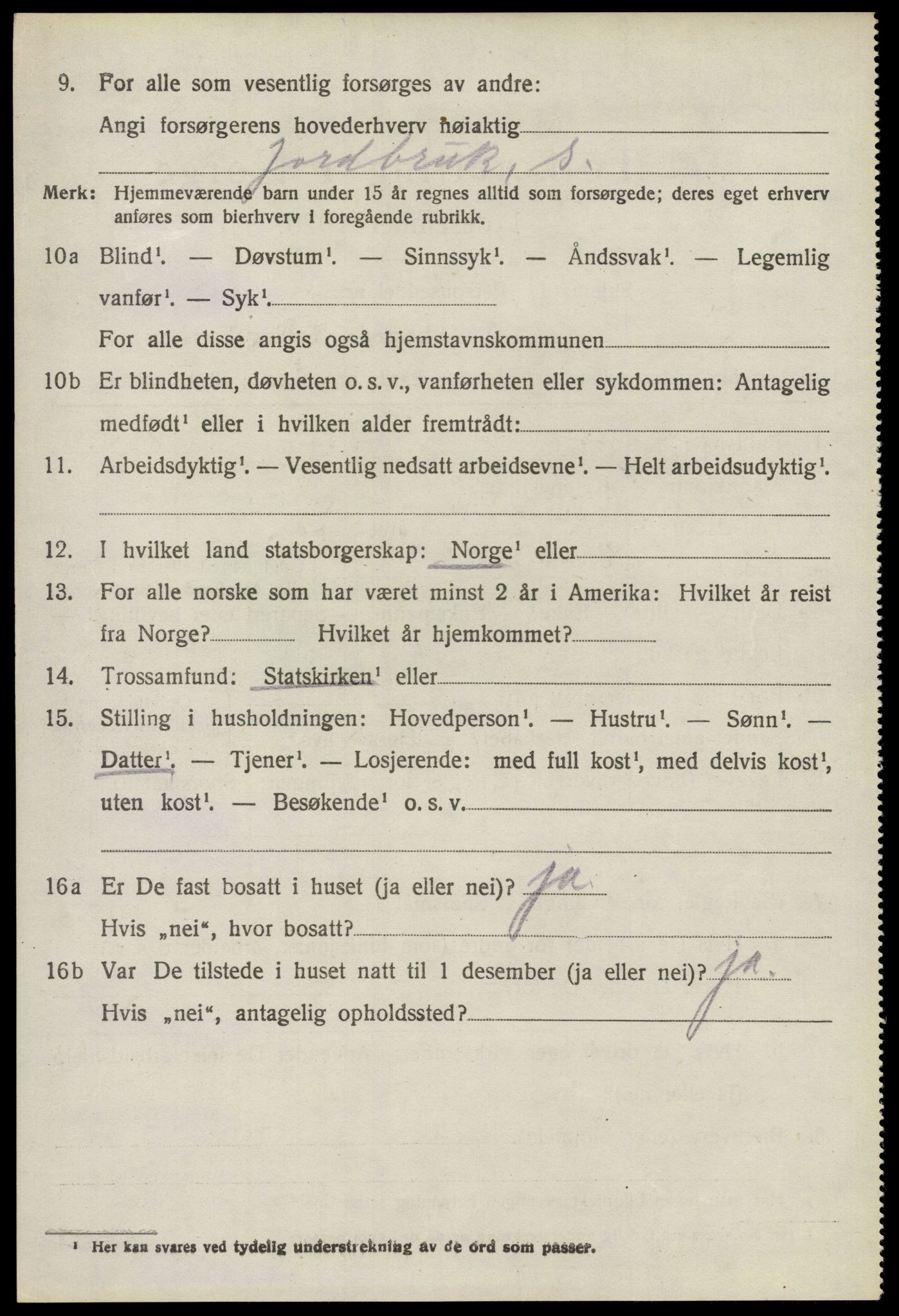 SAO, 1920 census for Enebakk, 1920, p. 2022